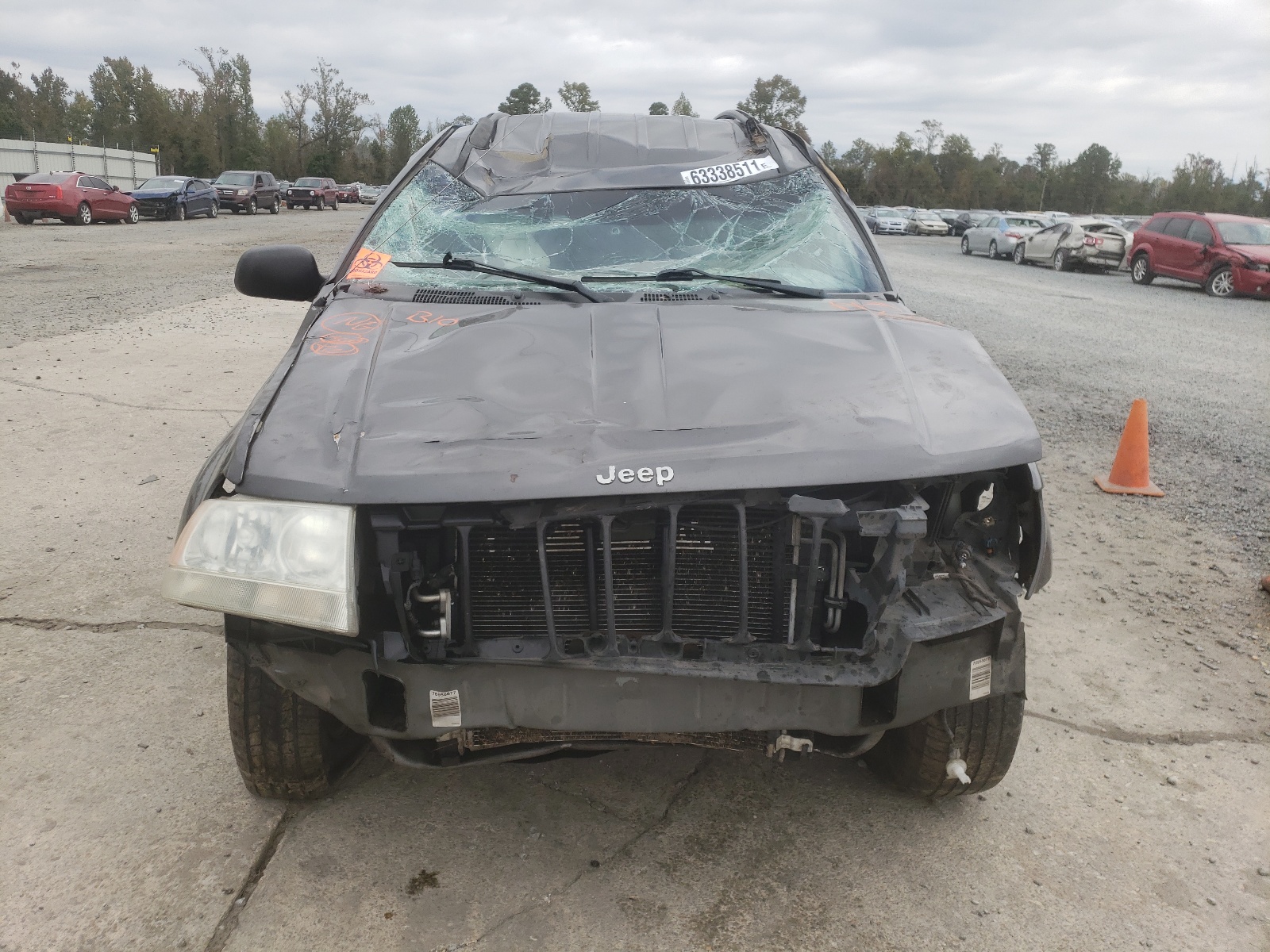 Photo 7 from auction – 2004 JEEP GRAND CHER with VIN 1J4GX48S44C350964