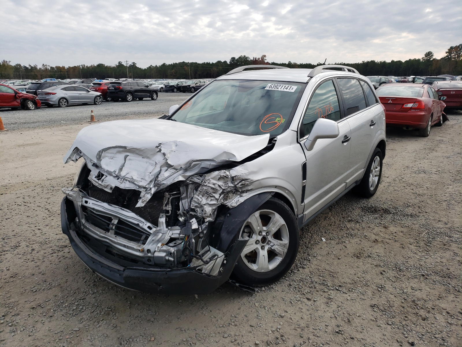 Photo 2 from auction – 2014 CHEVROLET CAPTIVA LS with VIN 3GNAL2EK8ES608440