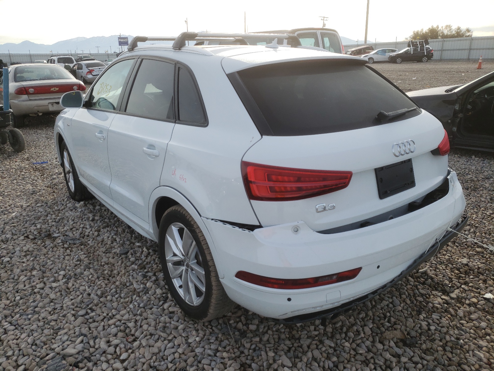 Photo 3 from auction – 2018 AUDI Q3 PREMIUM with VIN WA1BCCFS5JR028197