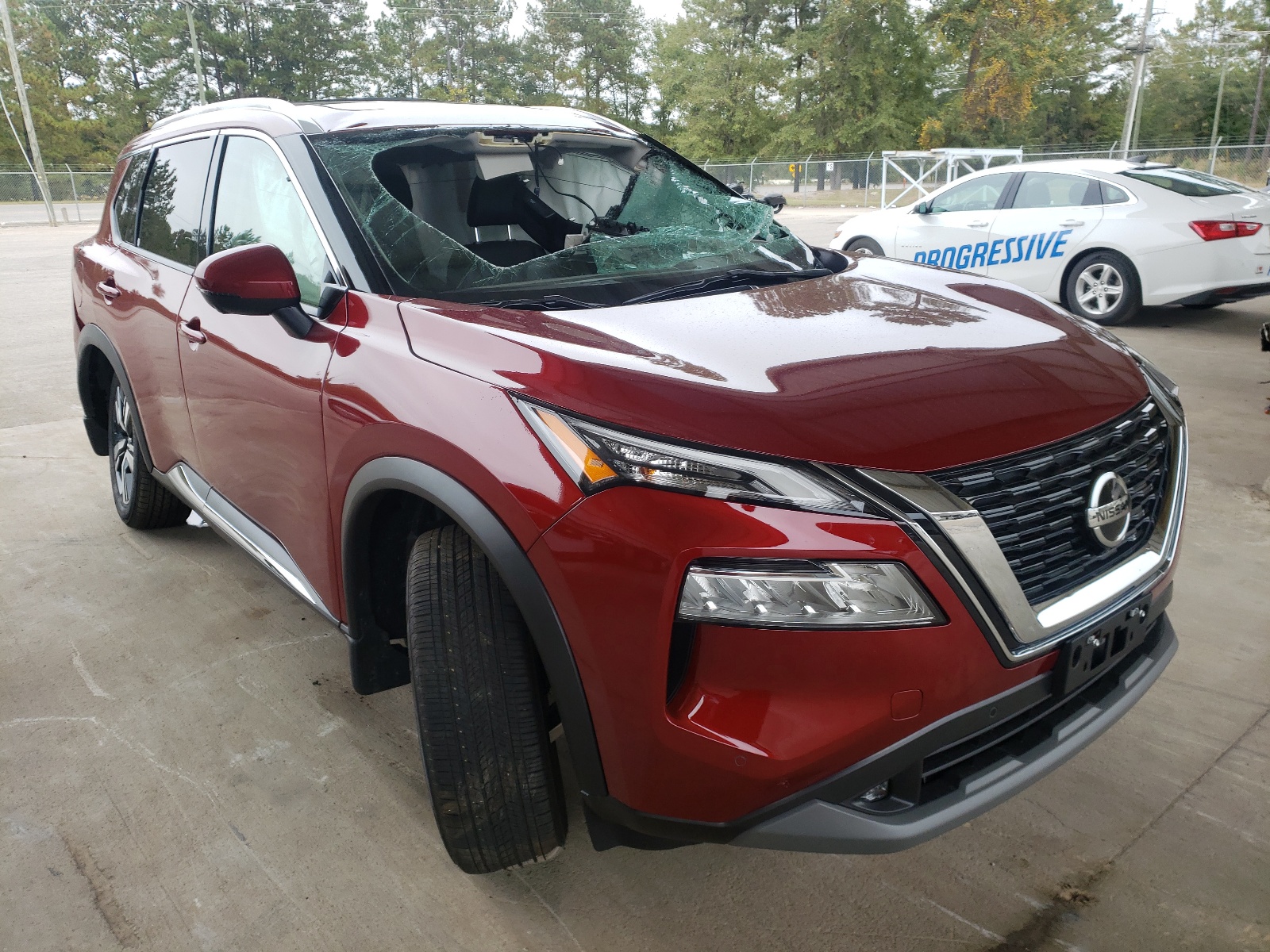 Photo 1 from auction – 2021 NISSAN ROGUE SL with VIN 5N1AT3CA2MC800543