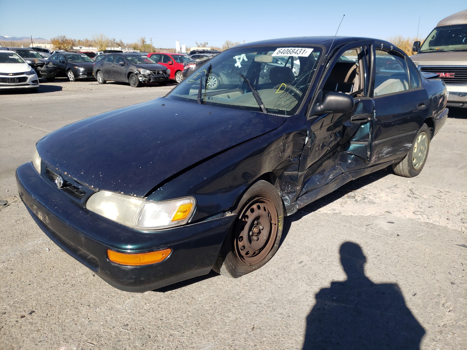 Photo 2 from auction – 1997 TOYOTA COROLLA BA with VIN 1NXBA02E6VZ613606