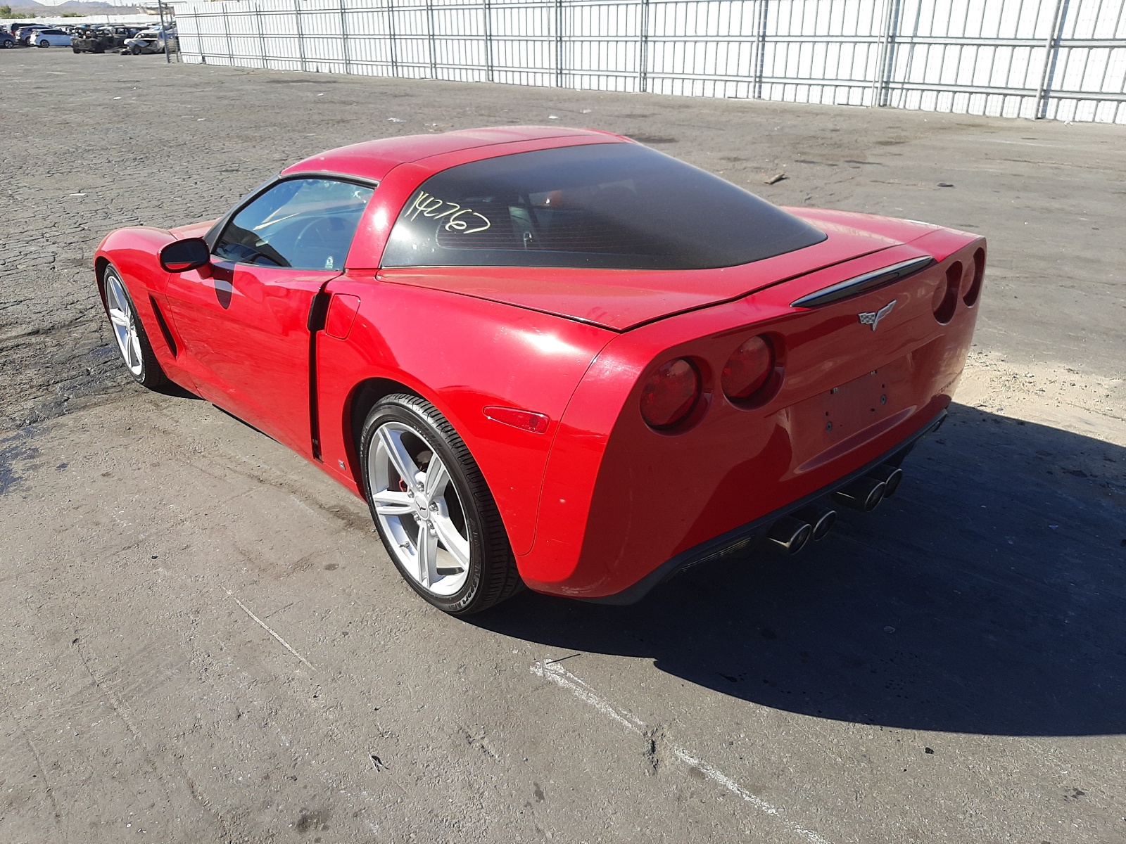 Photo 3 from auction – 2008 CHEVROLET CORVETTE with VIN 1G1YY25W785111642