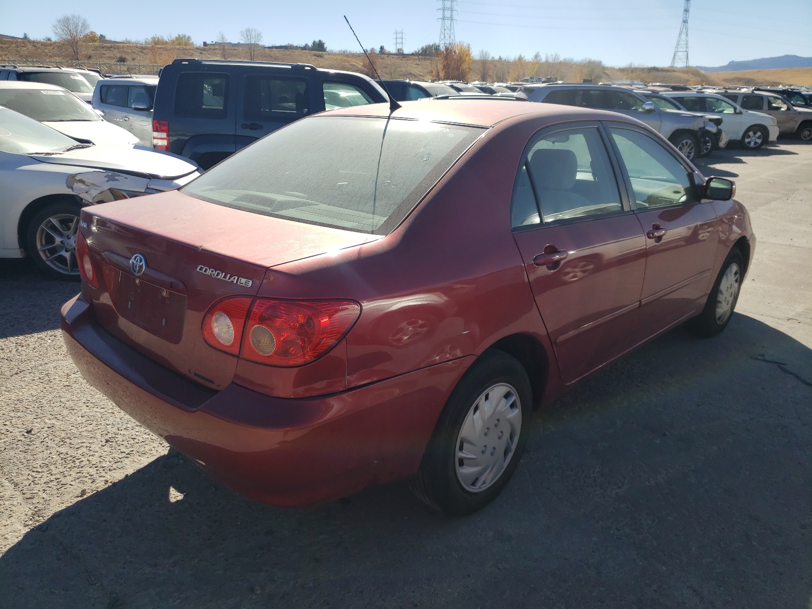 Photo 4 from auction – 2007 TOYOTA COROLLA CE with VIN 1NXBR32E97Z792432