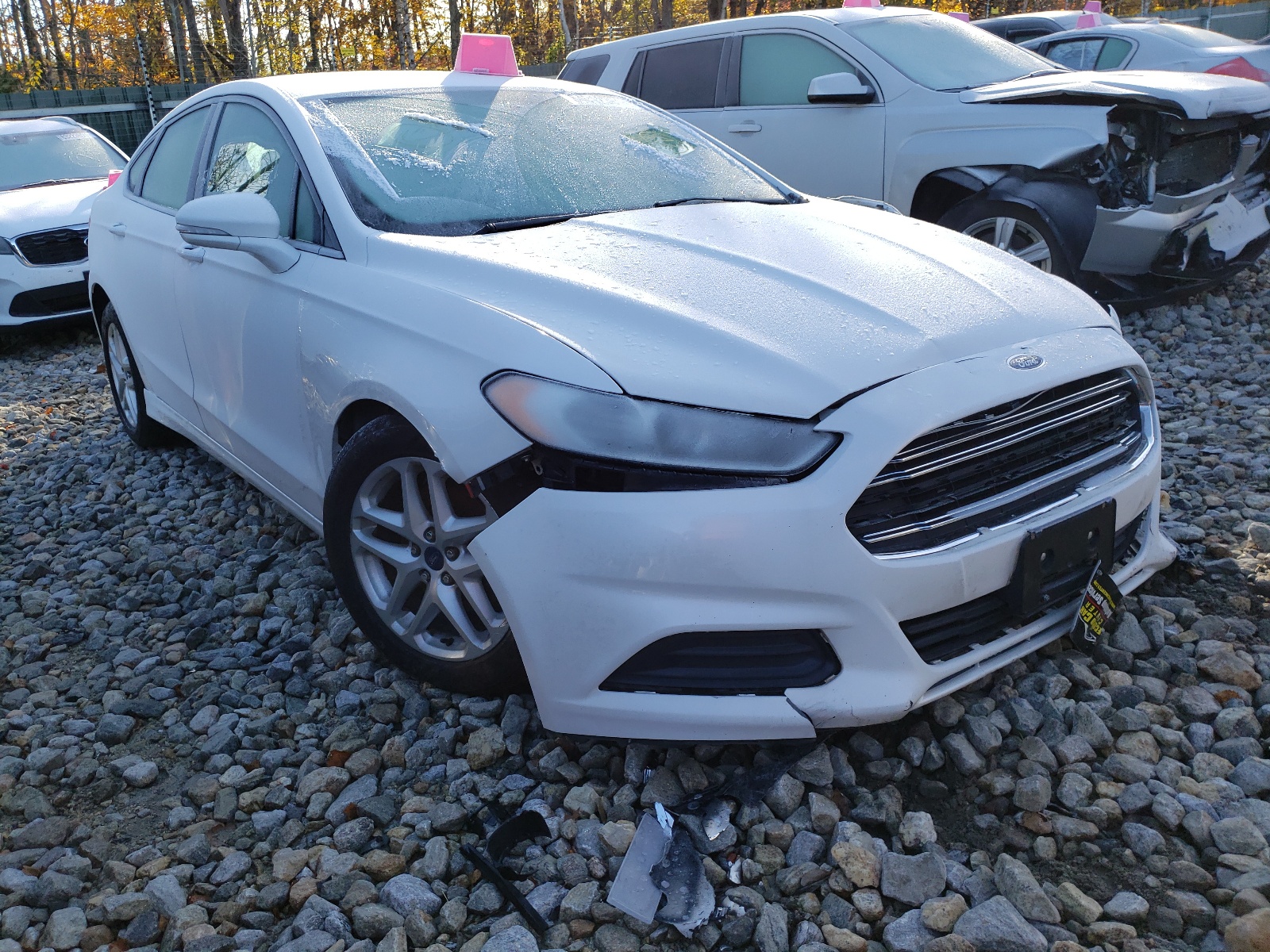 FORD FUSION SE 2014 with VIN 3FA6P0H70ER130090 - Photo from auction