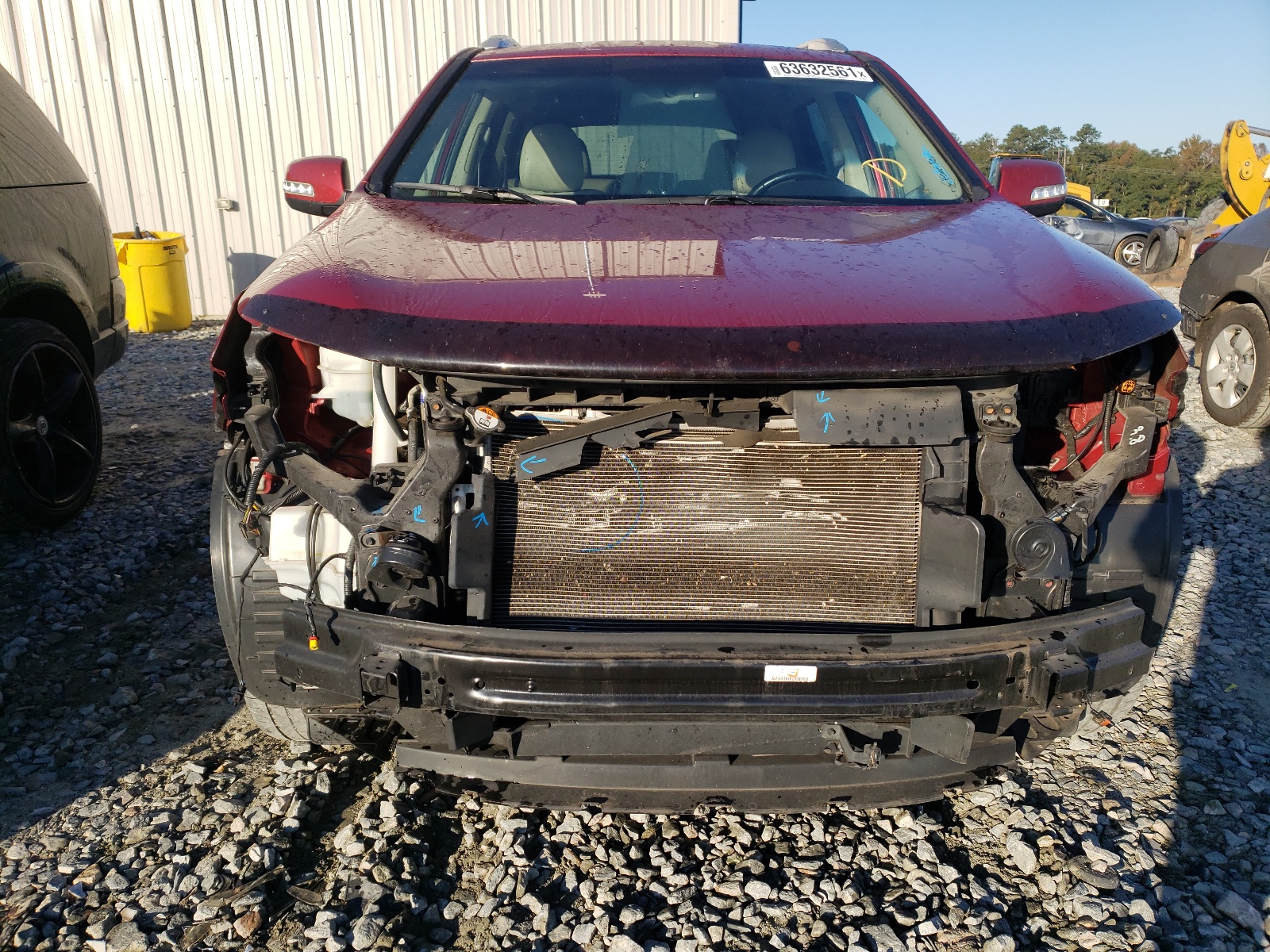 Photo 9 from auction – 2015 KIA SORENTO LX with VIN 5XYKT3A62FG655428
