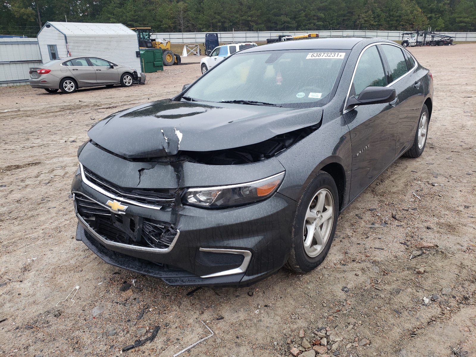 Photo 2 from auction – 2017 CHEVROLET MALIBU LS with VIN 1G1ZC5ST2HF254376