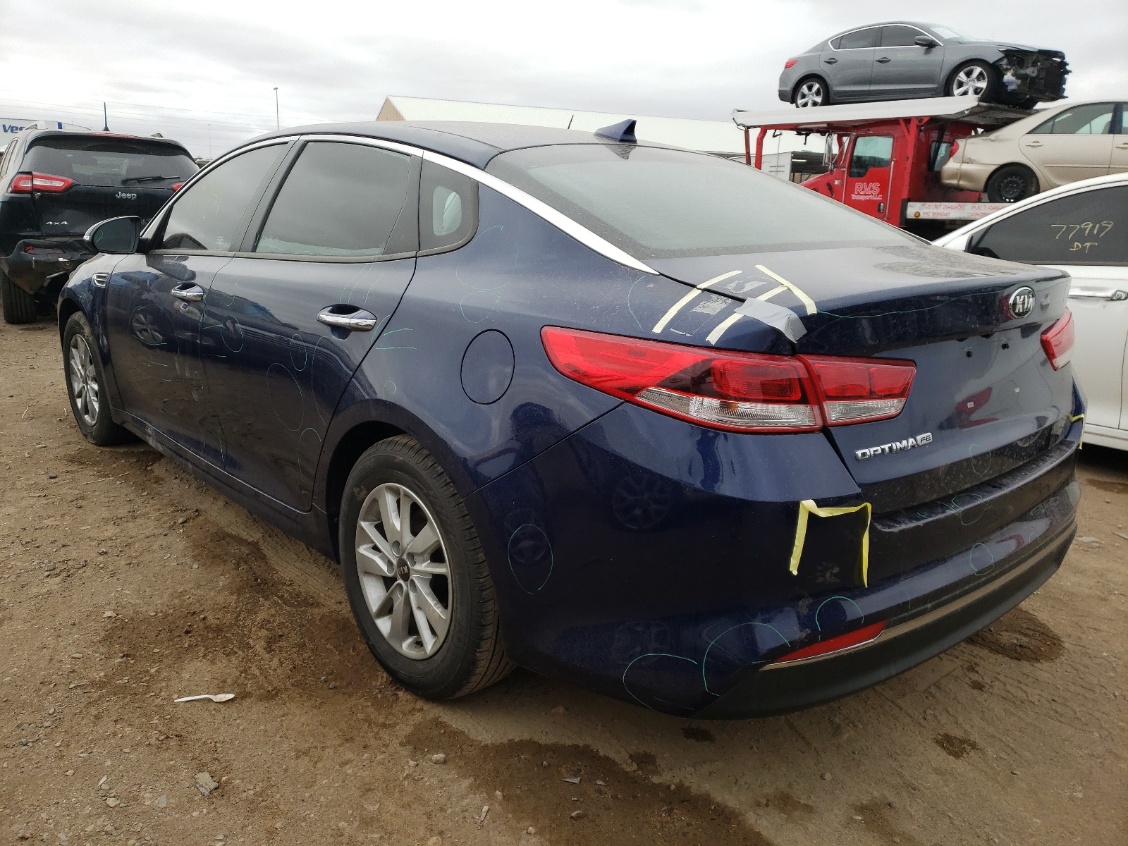 Photo 3 from auction – 2018 KIA OPTIMA LX with VIN 5XXGT4L39JG186186