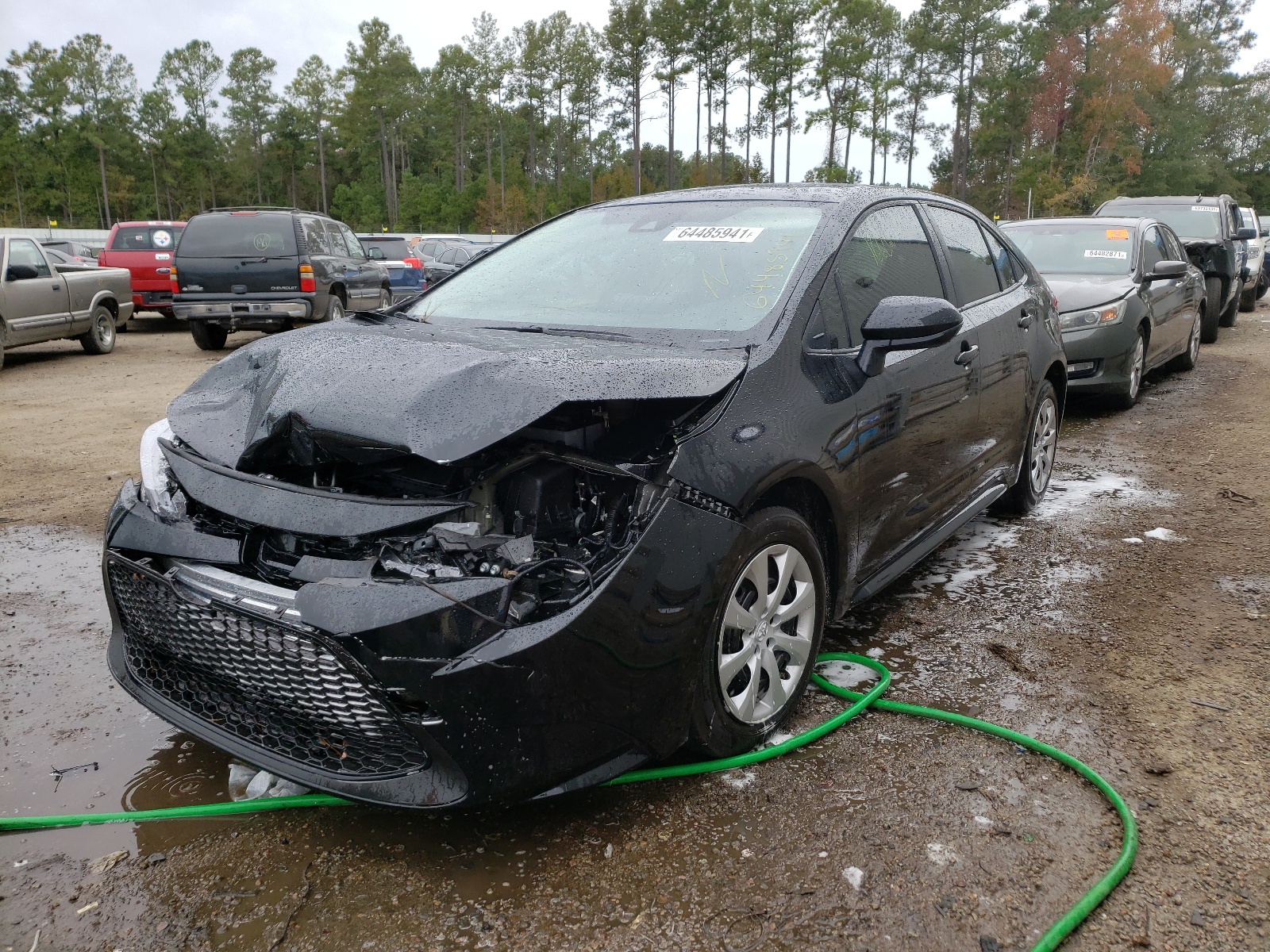 Photo 2 from auction – 2022 TOYOTA COROLLA LE with VIN JTDEPMAEXNJ207032