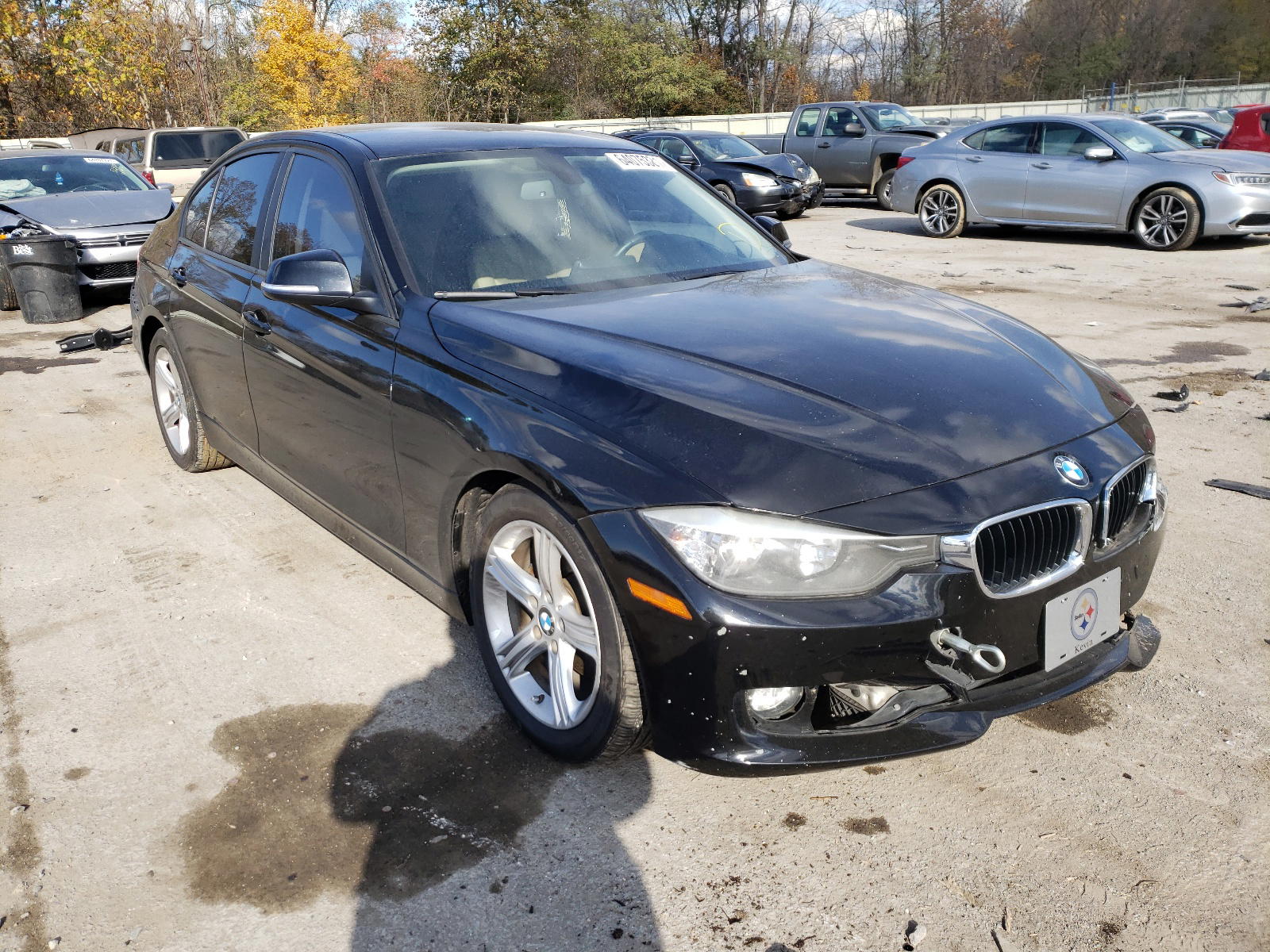 BMW 328 I 2014 with VIN WBA3A5C53EF604822 - Photo from auction