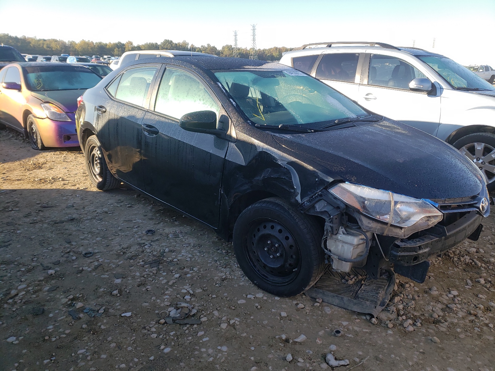 TOYOTA COROLLA L 2015 with VIN 2T1BURHE5FC374720 - Photo from auction