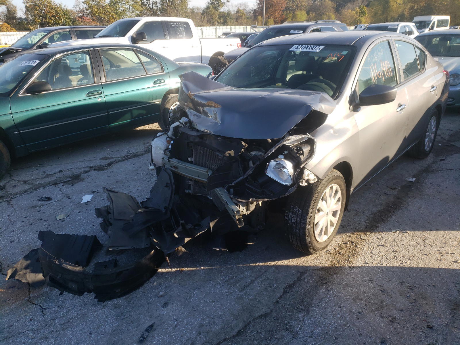 Photo 2 from auction – 2016 NISSAN VERSA S with VIN 3N1CN7AP0GL852934