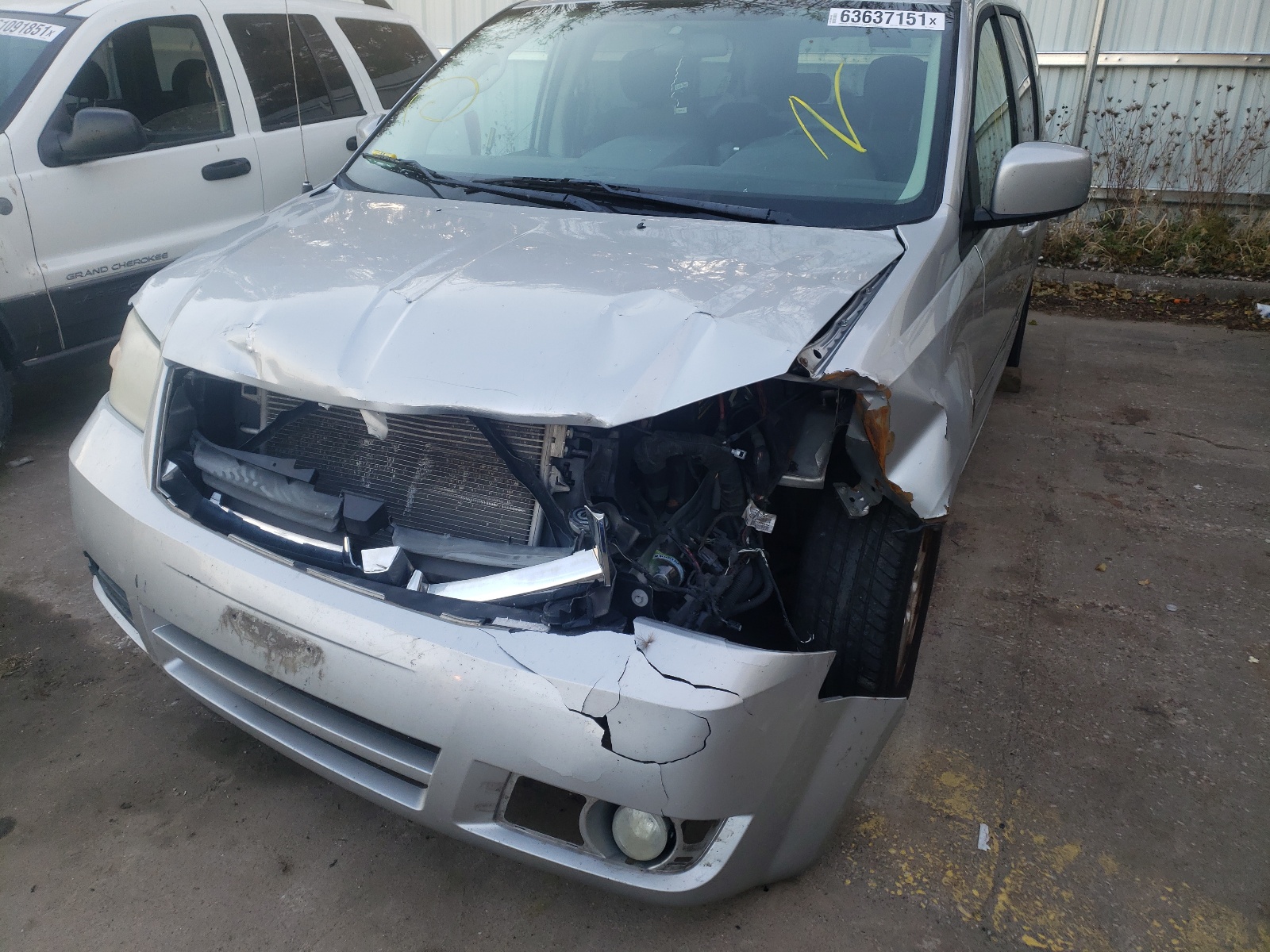 Photo 9 from auction – 2008 DODGE GRAND CARA with VIN 2D8HN54P18R779954