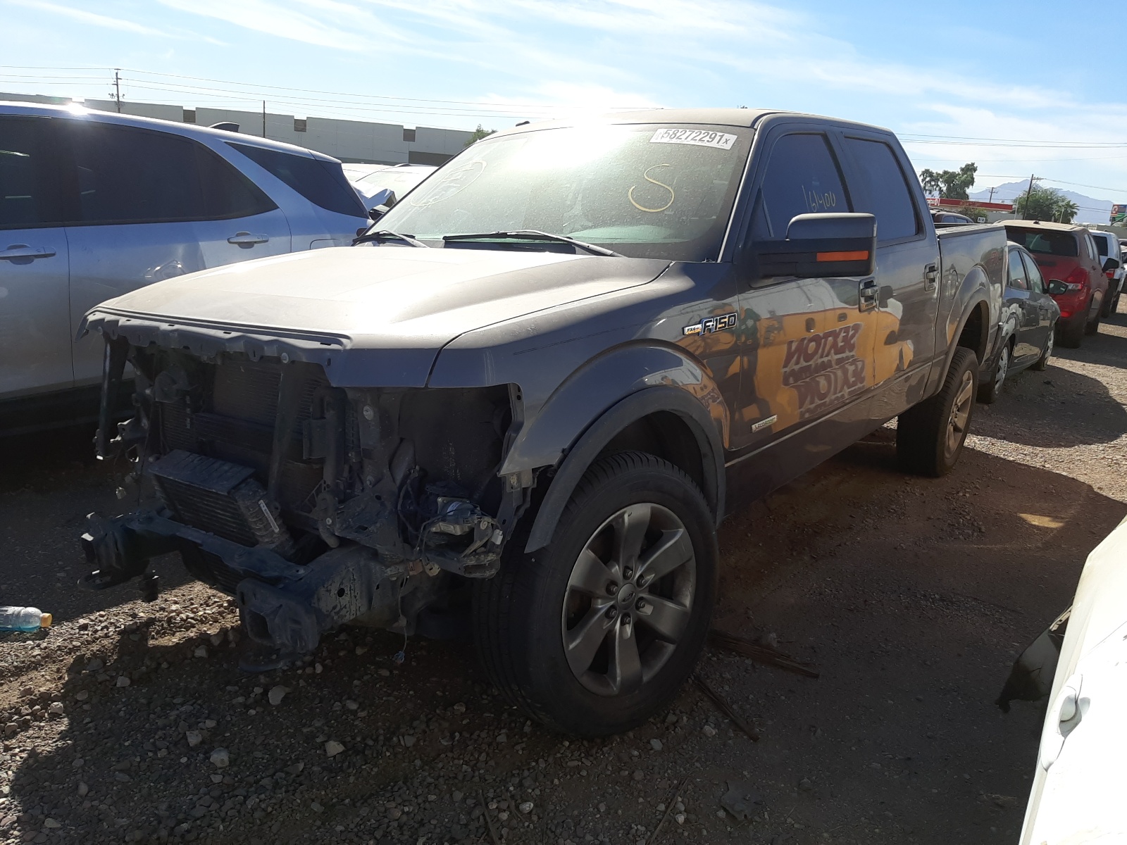 Photo 2 from auction – 2012 FORD F150 SUPER with VIN 1FTFW1ET3CKD61653