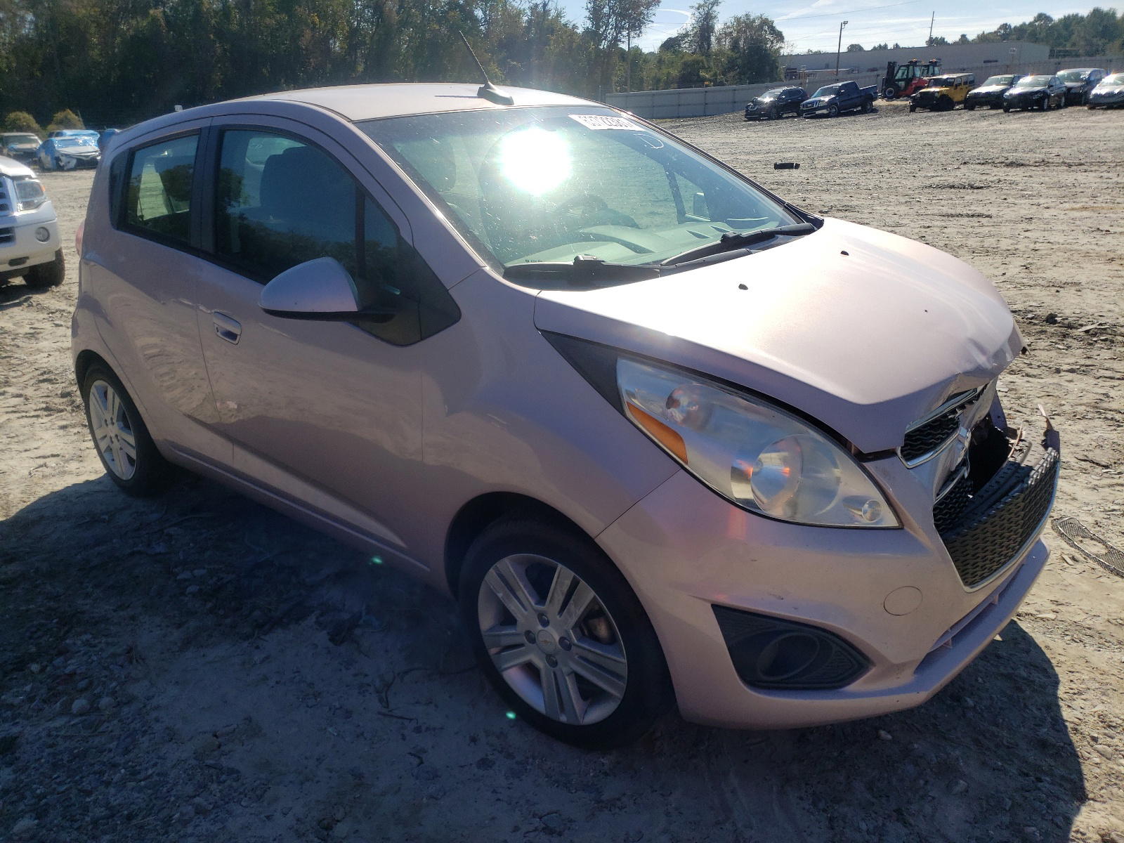 CHEVROLET SPARK LS 2013 with VIN KL8CB6S95DC580218 - Photo from auction