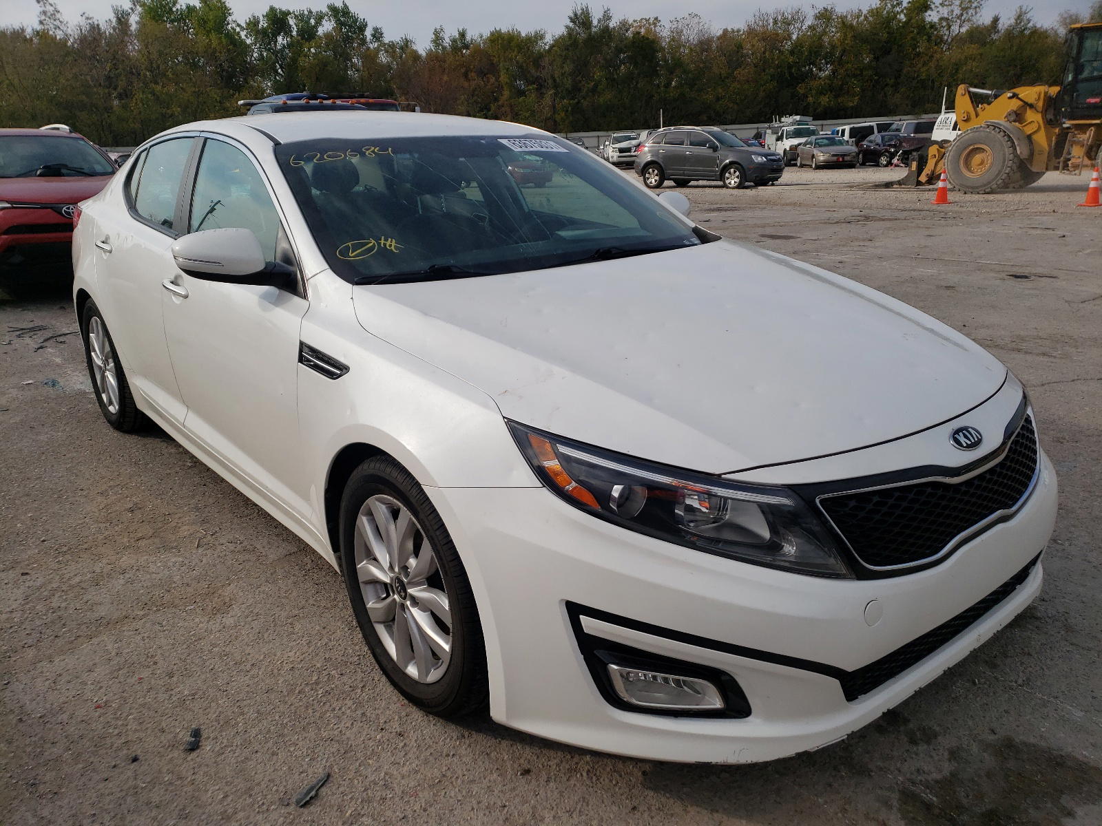 KIA OPTIMA LX 2015 with VIN KNAGM4A70F5620684 - Photo from auction