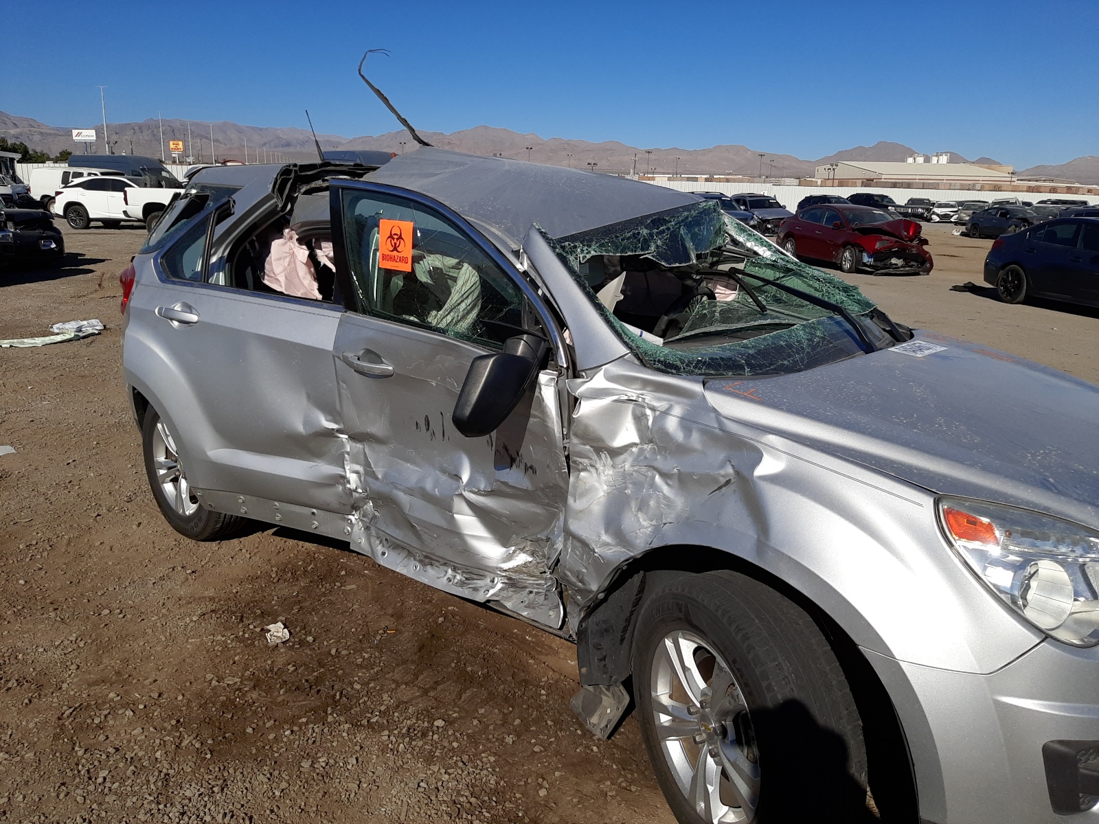 Photo 9 from auction – 2012 CHEVROLET EQUINOX LS with VIN 2GNALBEK0C1232552