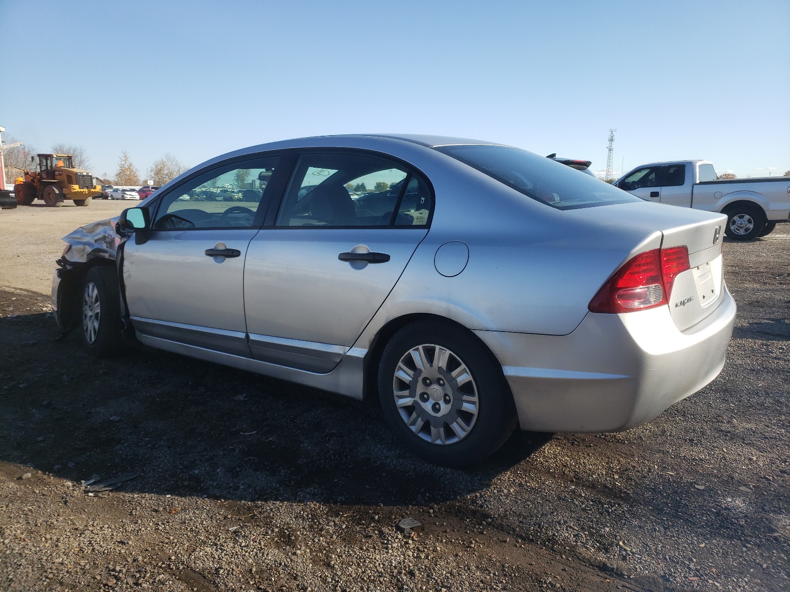 Photo 3 from auction – 2007 HONDA CIVIC DX with VIN 2HGFA16377H006156