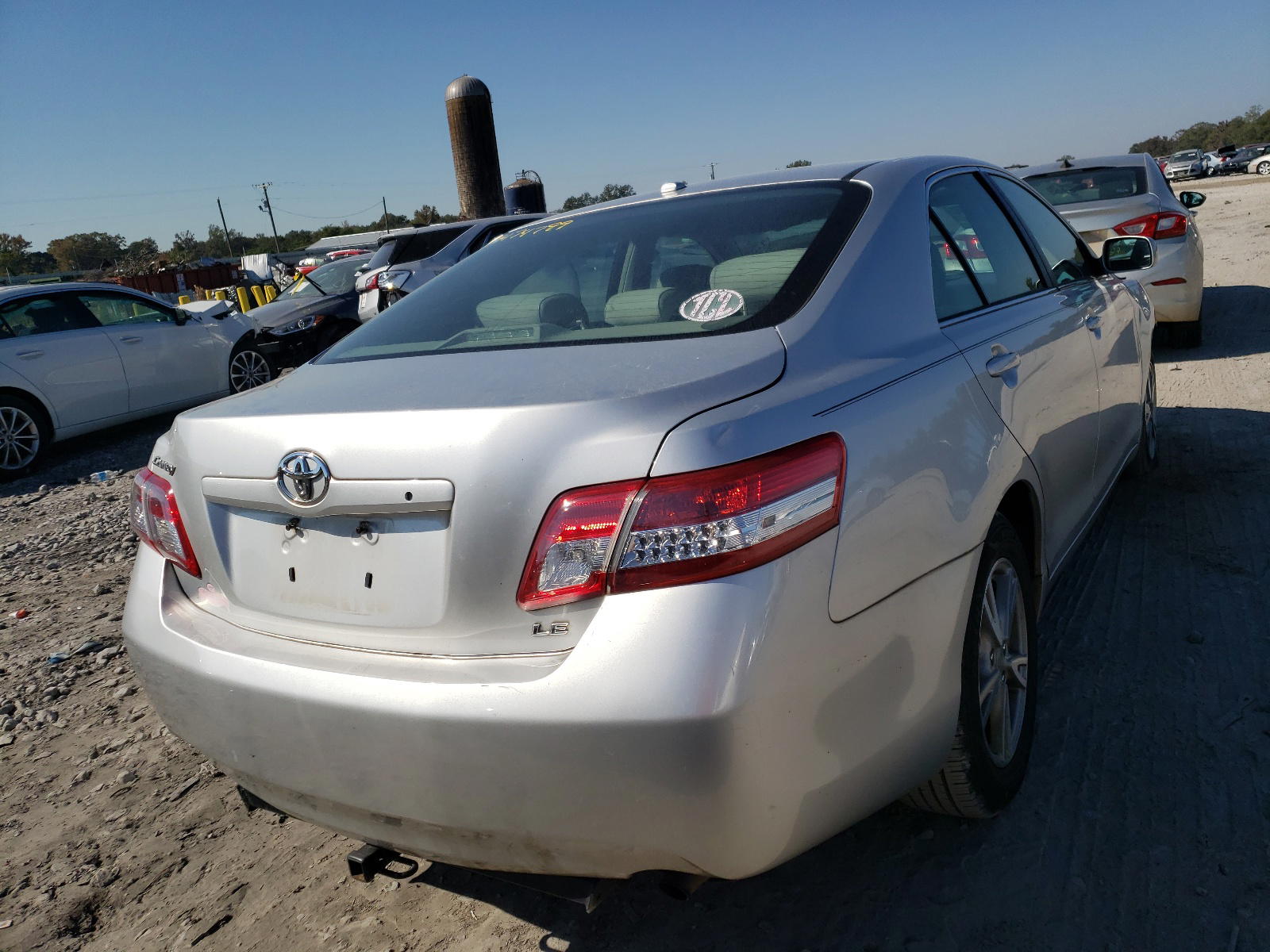 Photo 4 from auction – 2010 TOYOTA CAMRY BASE with VIN 4T4BF3EKXAR013756