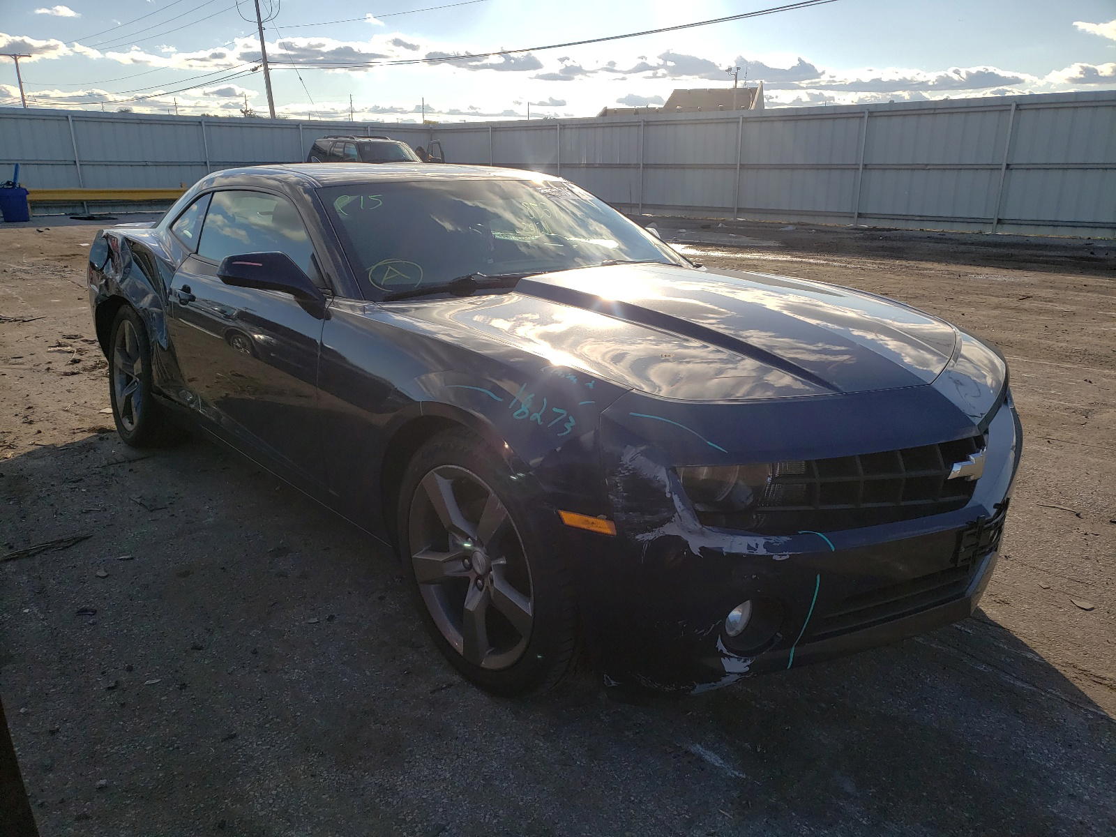 CHEVROLET CAMARO LT 2012 with VIN 2G1FB1E34C9150922 - Photo from auction
