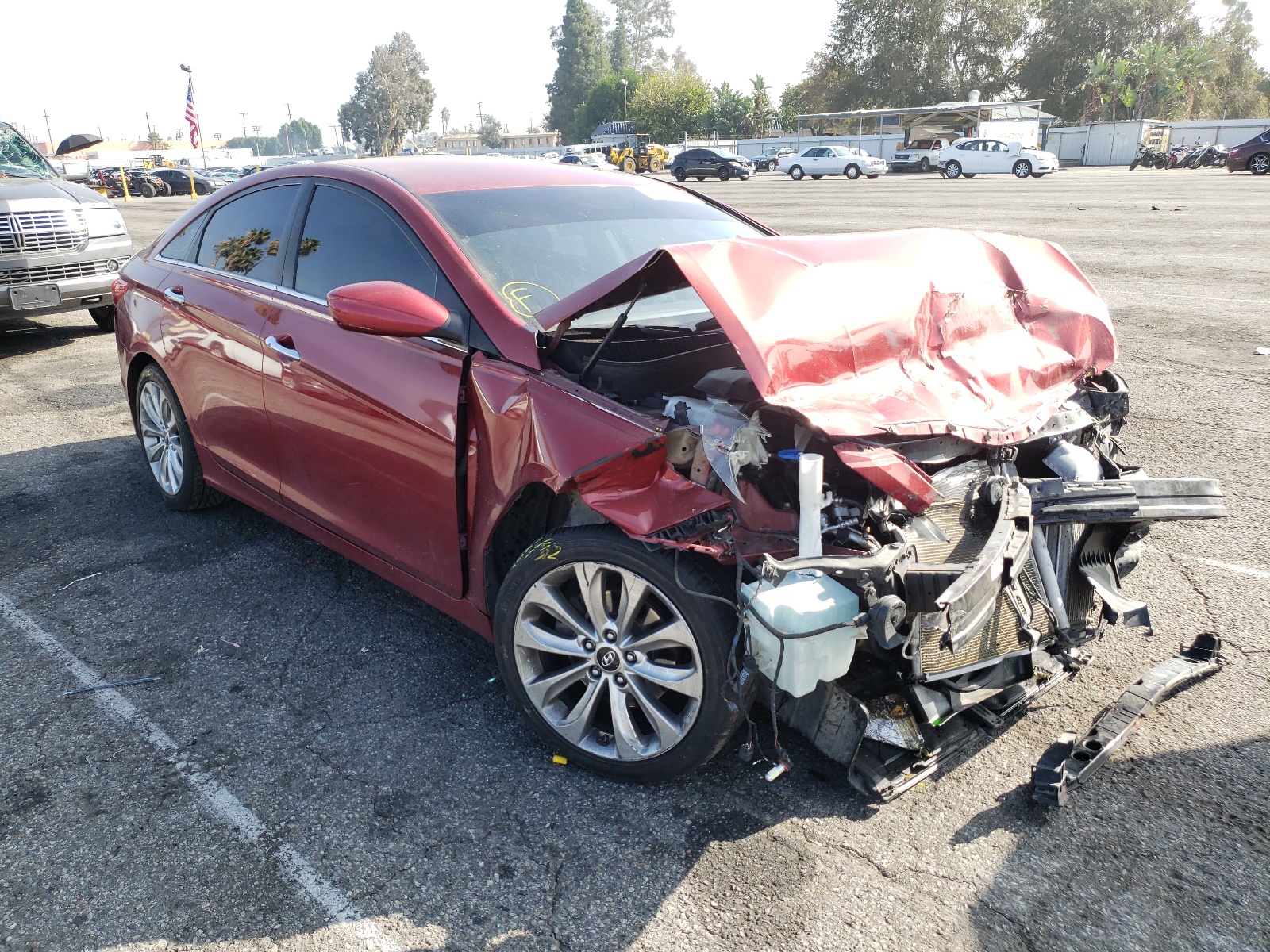 Photo 1 from auction – 2011 HYUNDAI SONATA SE with VIN 5NPEC4ABXBH207554
