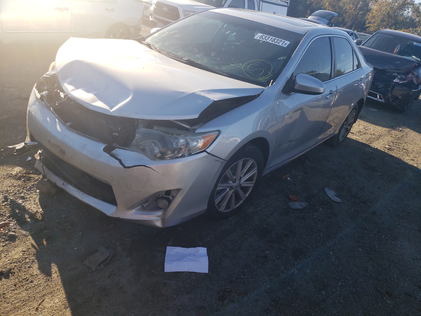 Photo 2 from auction – 2014 TOYOTA CAMRY L with VIN 4T4BF1FK1ER363821
