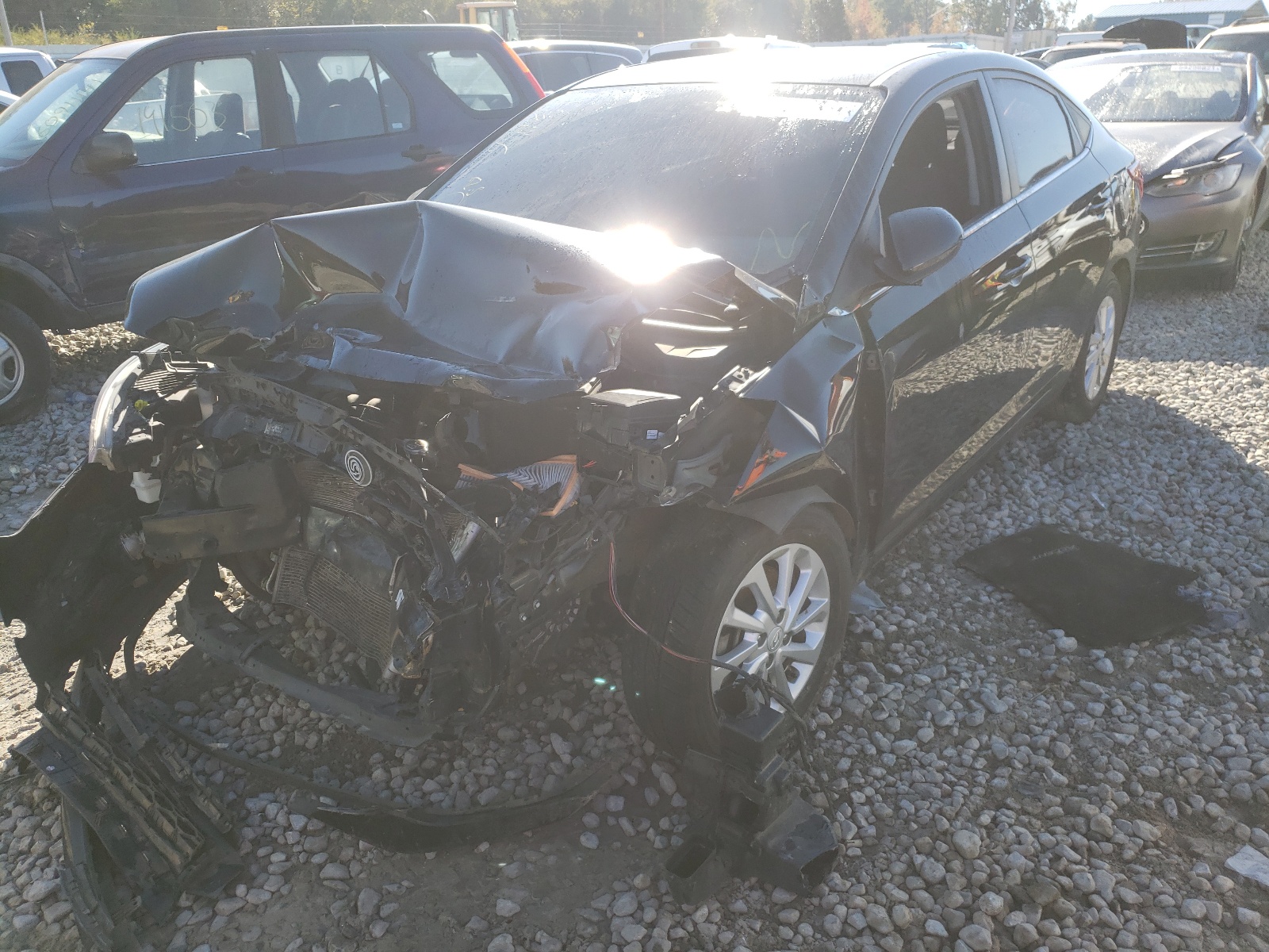 Photo 2 from auction – 2019 HYUNDAI ACCENT SE with VIN 3KPC24A30KE051810
