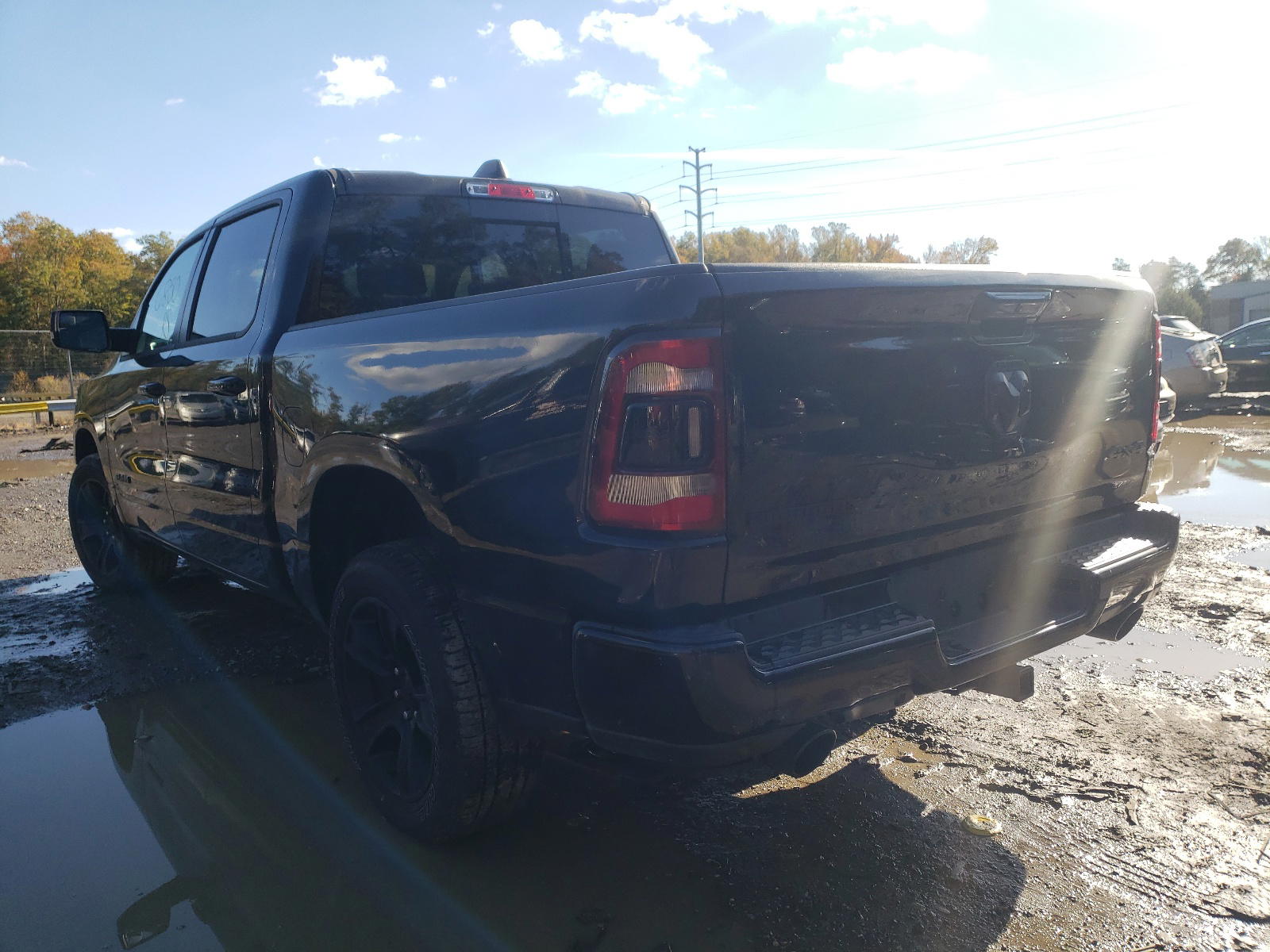 Photo 3 from auction – 2020 RAM 1500 BIG H with VIN 1C6SRFFTXLN264392