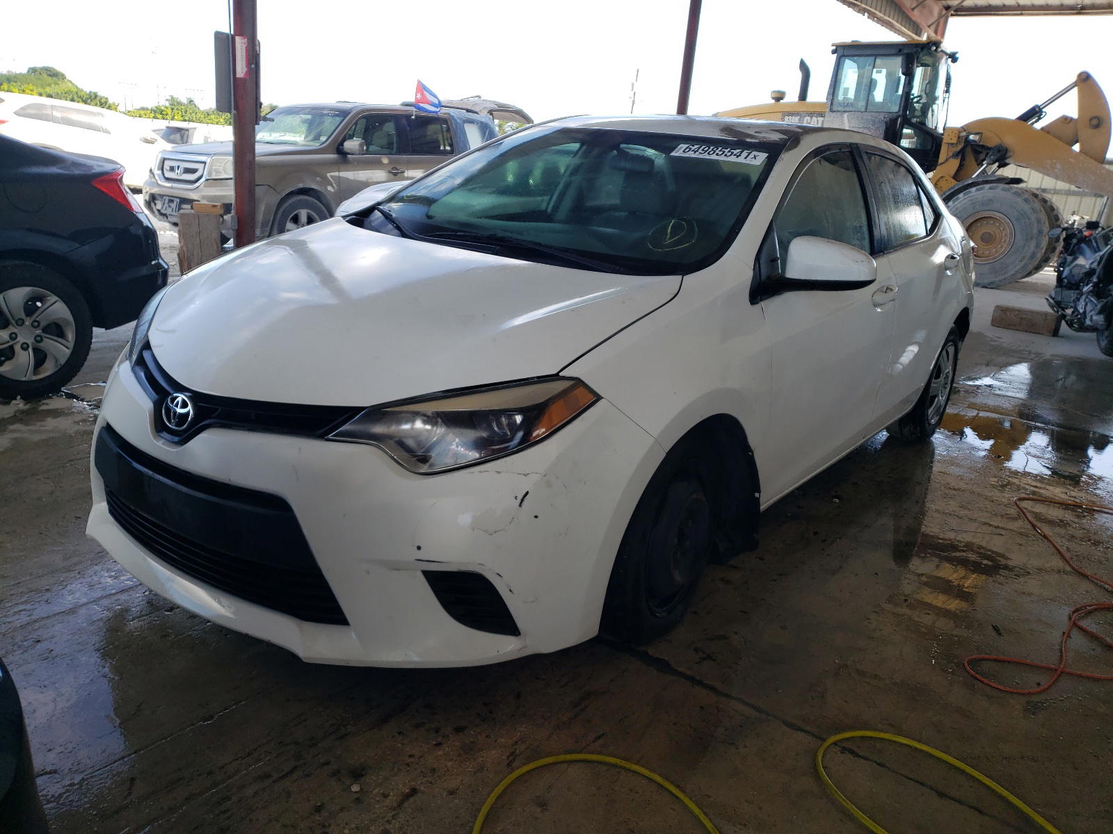 Photo 2 from auction – 2015 TOYOTA COROLLA L with VIN 2T1BURHE3FC376806