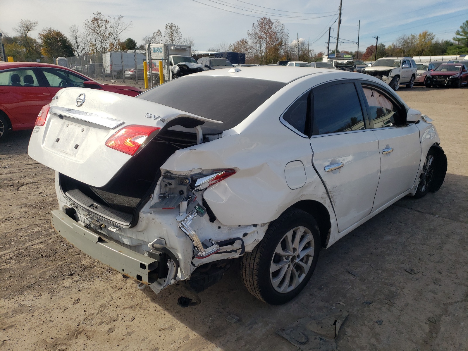 Photo 4 from auction – 2018 NISSAN SENTRA S with VIN 3N1AB7AP2JY217515