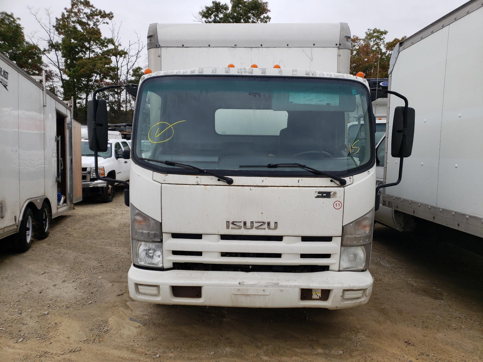 Photo 9 from auction – 2011 ISUZU NPR with VIN JALC4W161B7002243