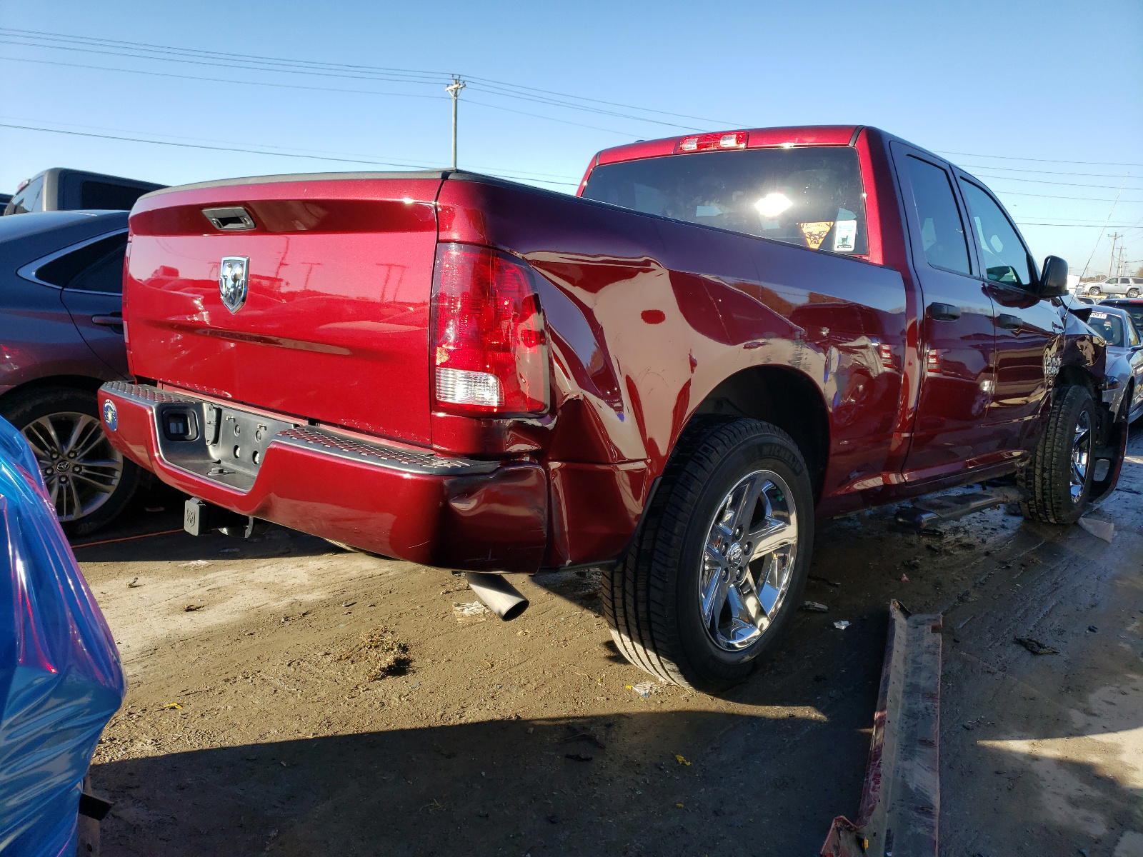 Photo 4 from auction – 2018 RAM 1500 ST with VIN 1C6RR6FGXJS239735