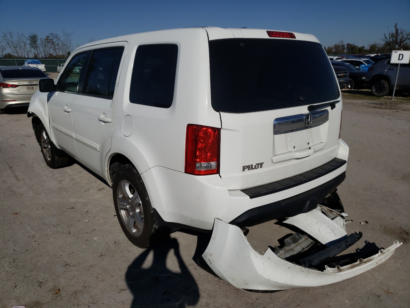 صورة رقم 3 من المزاد - 2013 HONDA PILOT EXL مع VIN 5FNYF3H57DB027237