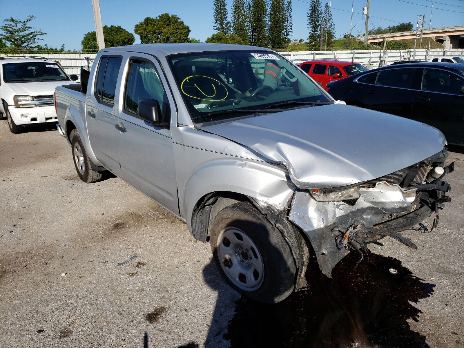 NISSAN FRONTIER S 2015 with VIN 1N6AD0ER7FN766672 - Photo from auction