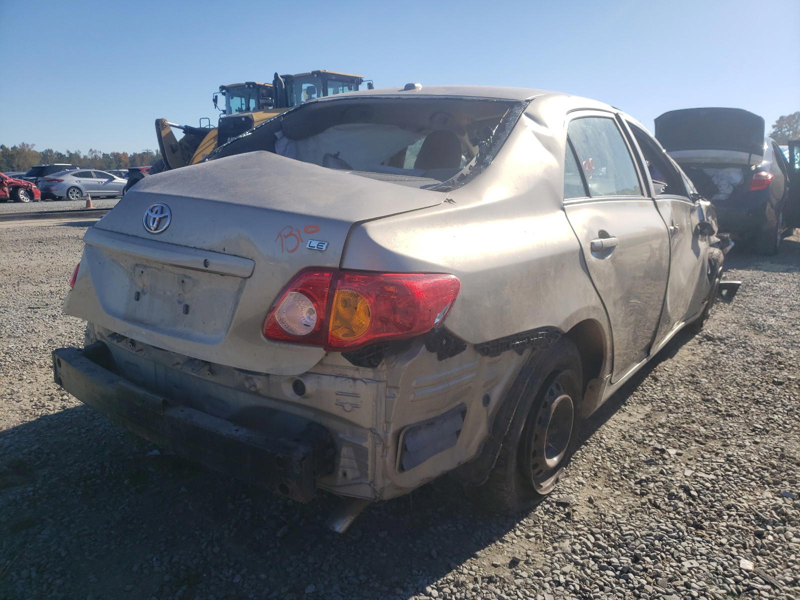 Photo 4 from auction – 2009 TOYOTA COROLLA BA with VIN 2T1BU40E49C162068