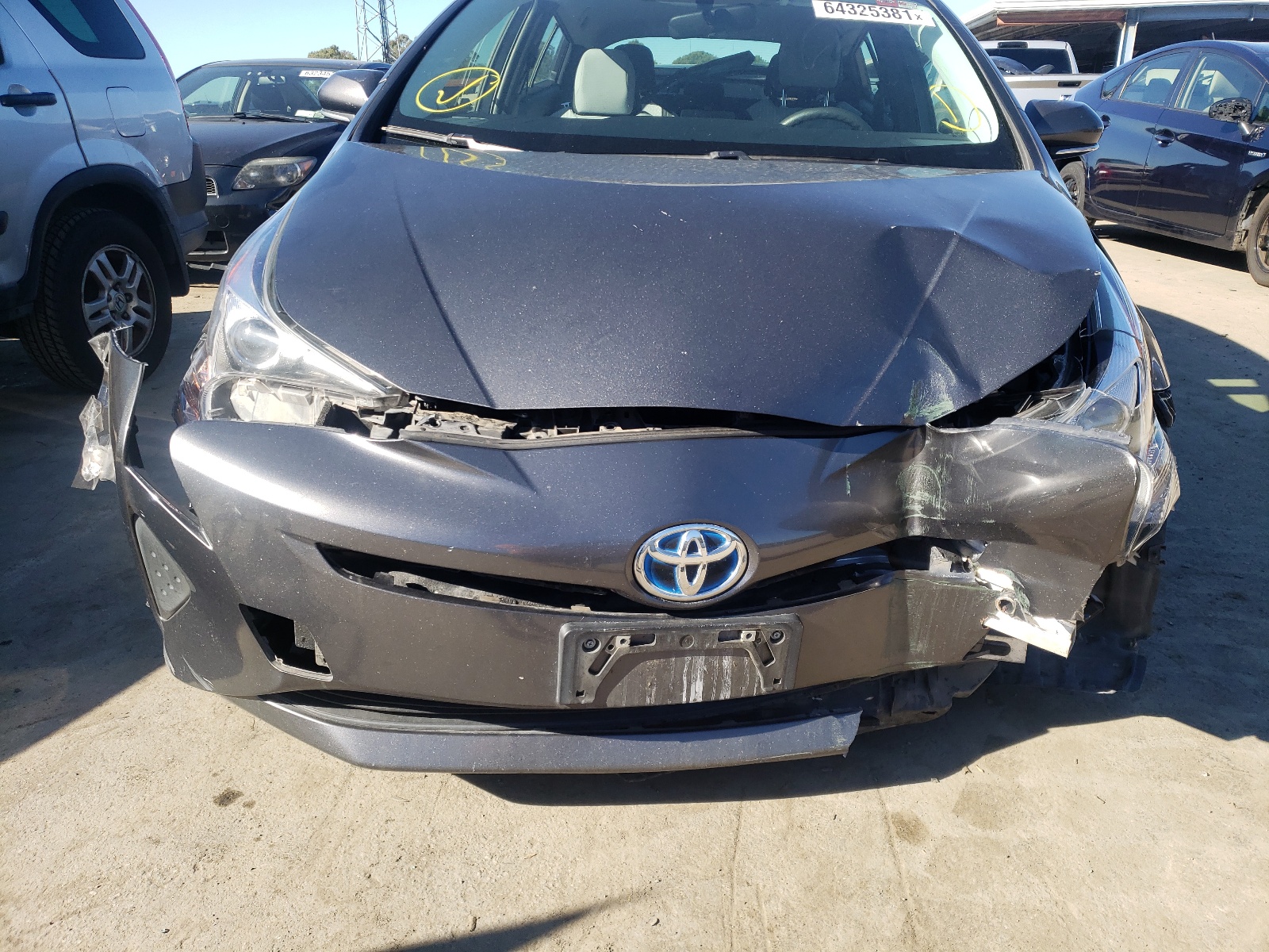 Photo 9 from auction – 2016 TOYOTA PRIUS with VIN JTDKBRFU2G3010524
