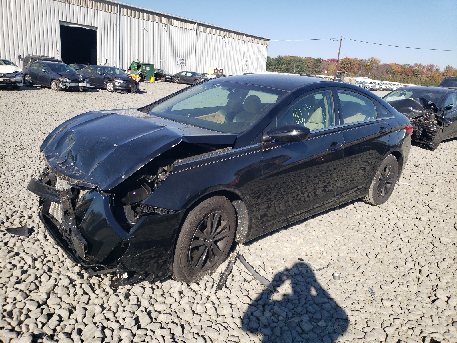Photo 2 from auction – 2013 HYUNDAI SONATA GLS with VIN 5NPEB4AC4DH708003