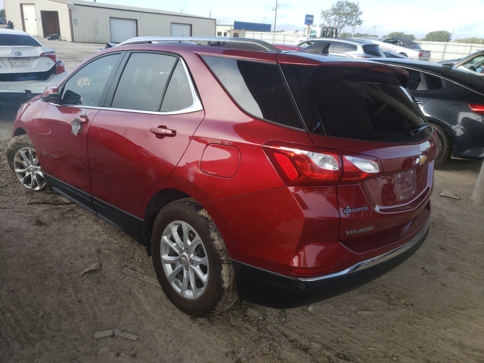 Photo 16 from auction – 2018 CHEVROLET EQUINOX LT with VIN 3GNAXJEV8JS583803