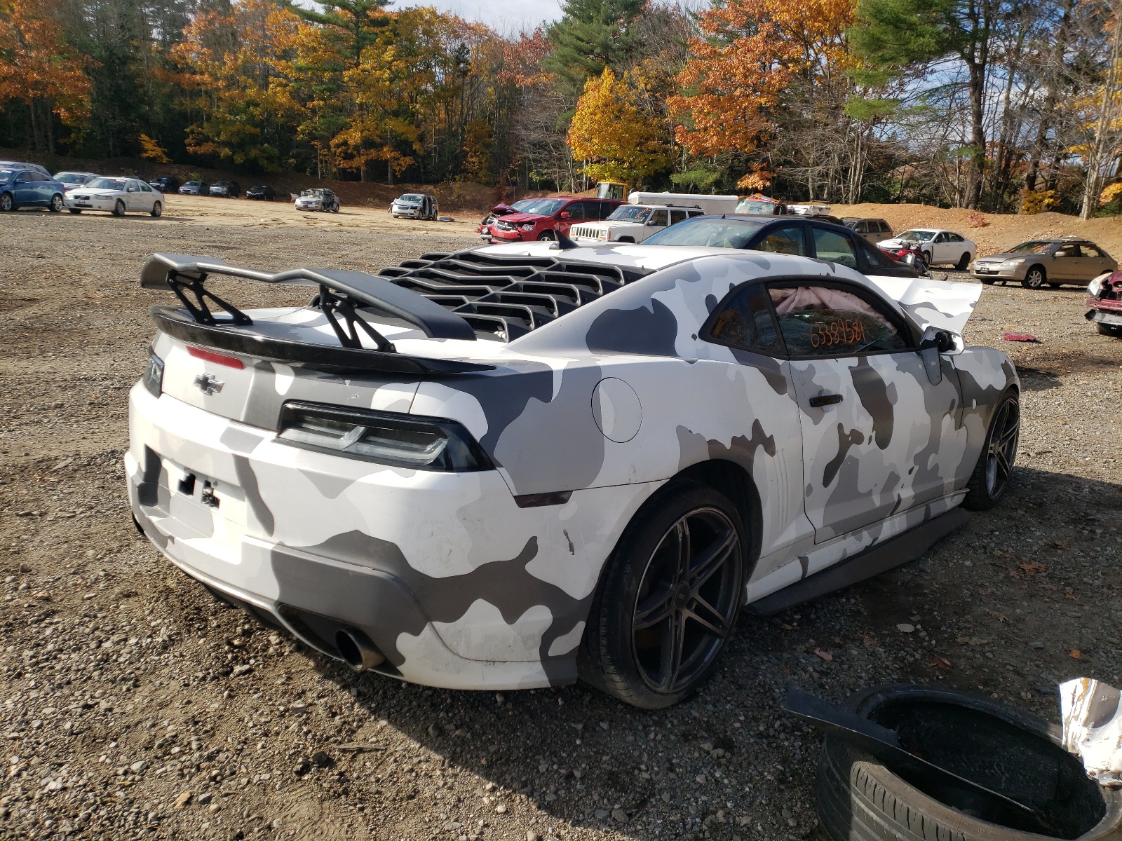 Photo 4 from auction – 2014 CHEVROLET CAMARO 2SS with VIN 2G1FK1EJ3E9279770