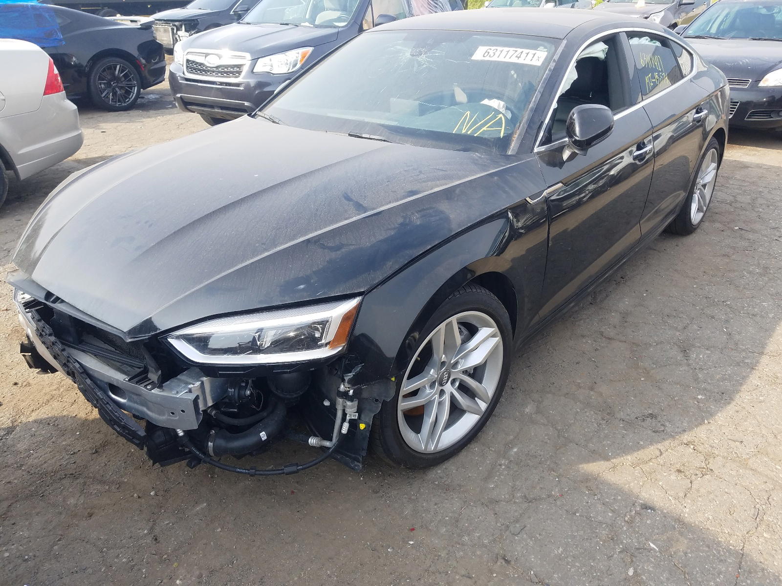 Photo 2 from auction – 2019 AUDI A5 PREMIUM with VIN WAUANCF50KA053916
