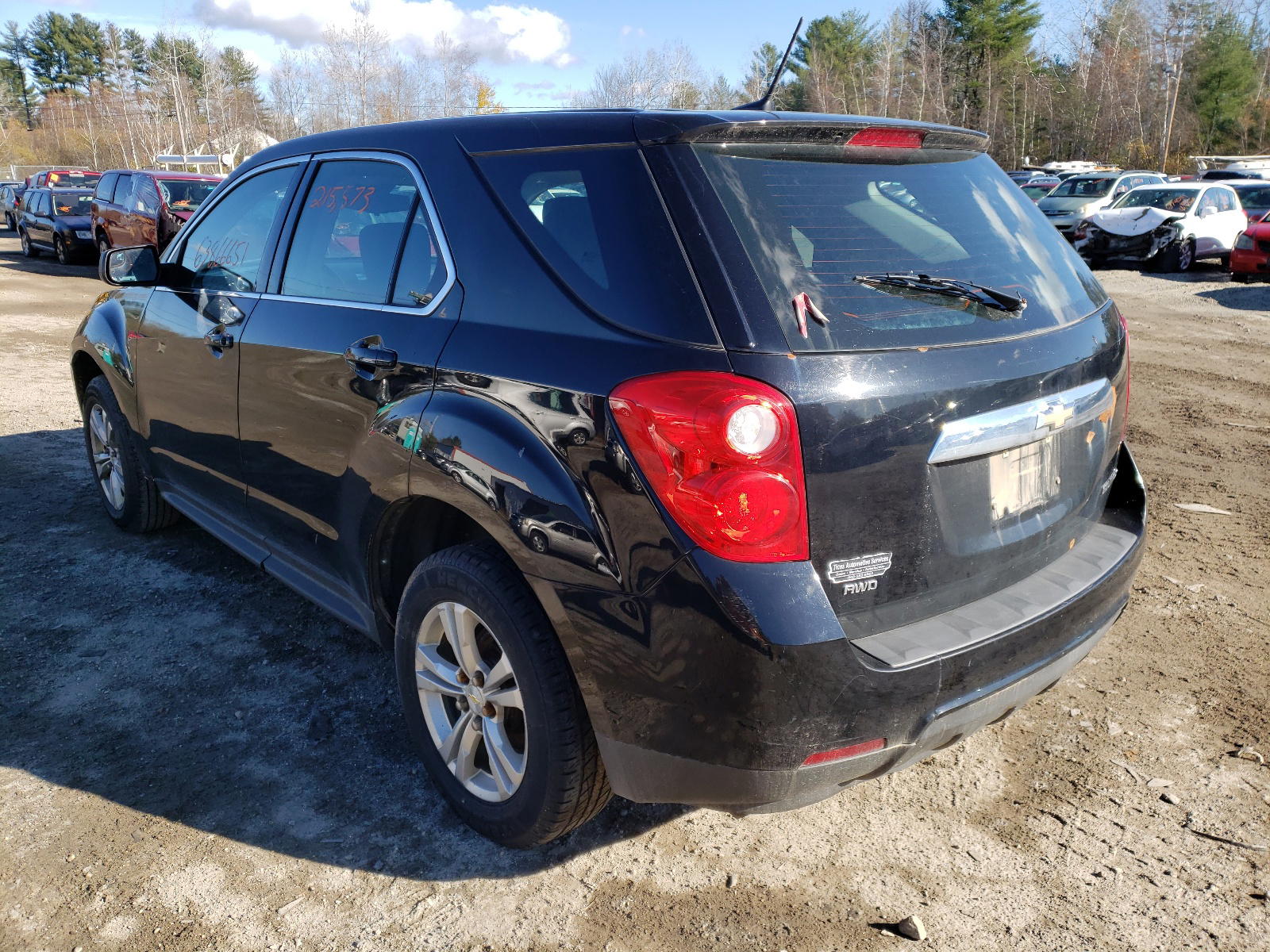 Photo 3 from auction – 2014 CHEVROLET EQUINOX LS with VIN 2GNFLEEK5E6303659