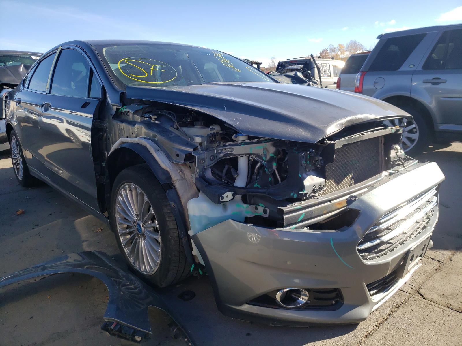 FORD FUSION TIT 2013 with VIN 3FA6P0D99DR241971 - Photo from auction