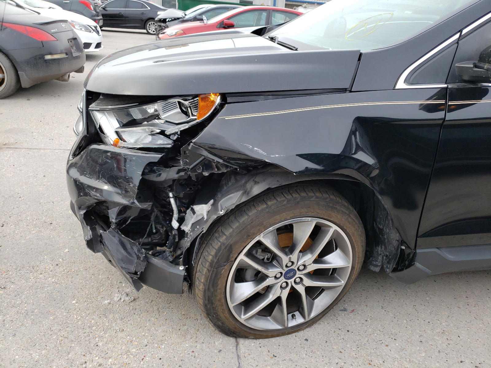 Photo 9 from auction – 2016 FORD EDGE TITAN with VIN 2FMPK3K97GBB70947