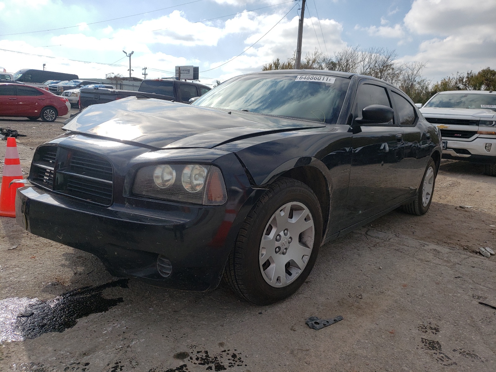 Photo 2 from auction – 2007 DODGE CHARGER SE with VIN 2B3KA43R07H866859