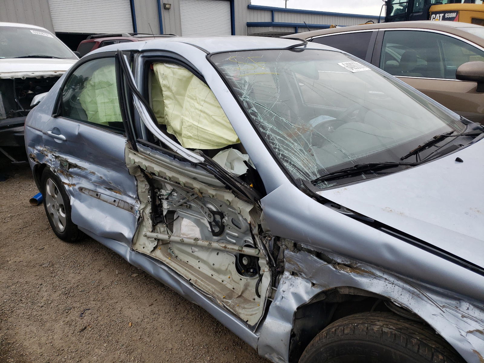 Photo 9 from auction – 2008 KIA SPECTRA EX with VIN KNAFE121685573438