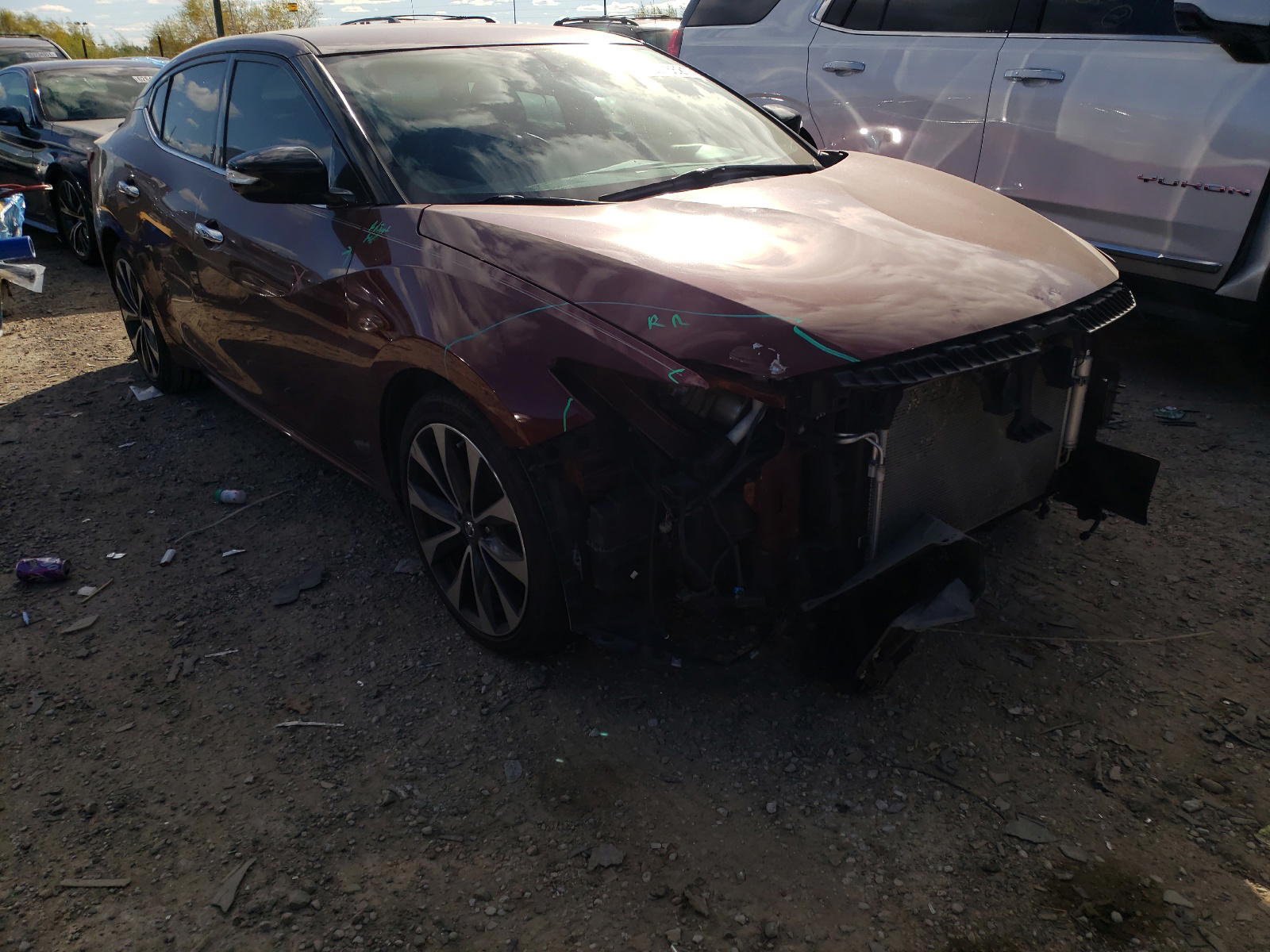 NISSAN MAXIMA 3.5 2016 with VIN 1N4AA6AP3GC396715 - Photo from auction