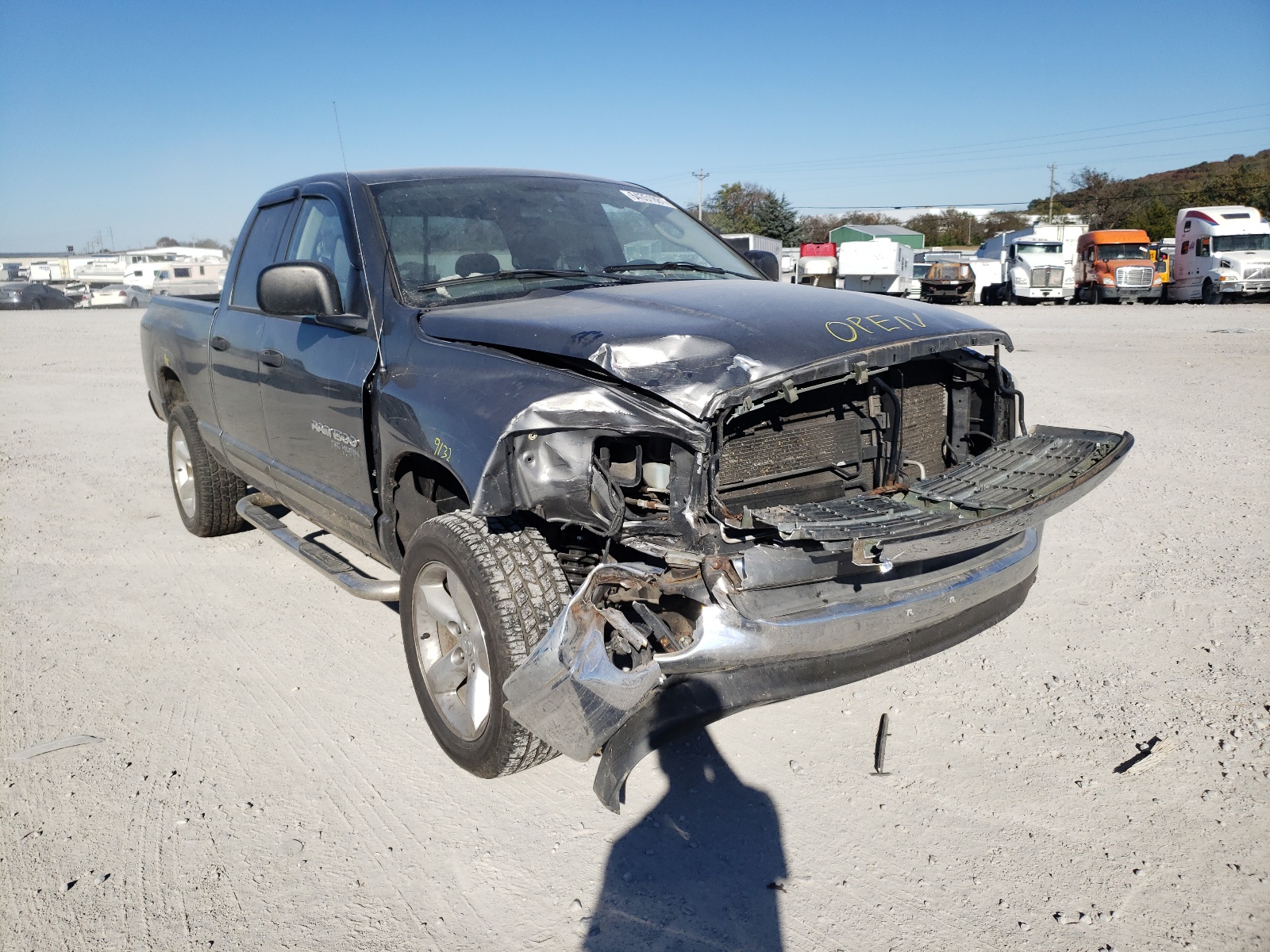 DODGE RAM 1500 S 2006 with VIN 1D7HU18N76S584834 - Photo from auction