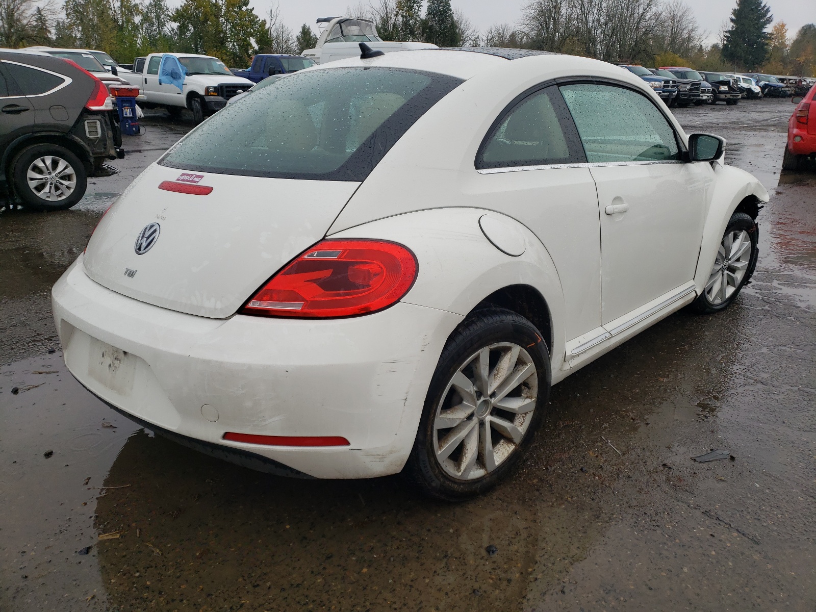 Photo 4 from auction – 2013 VOLKSWAGEN BEETLE with VIN 3VWJL7AT4DM632366