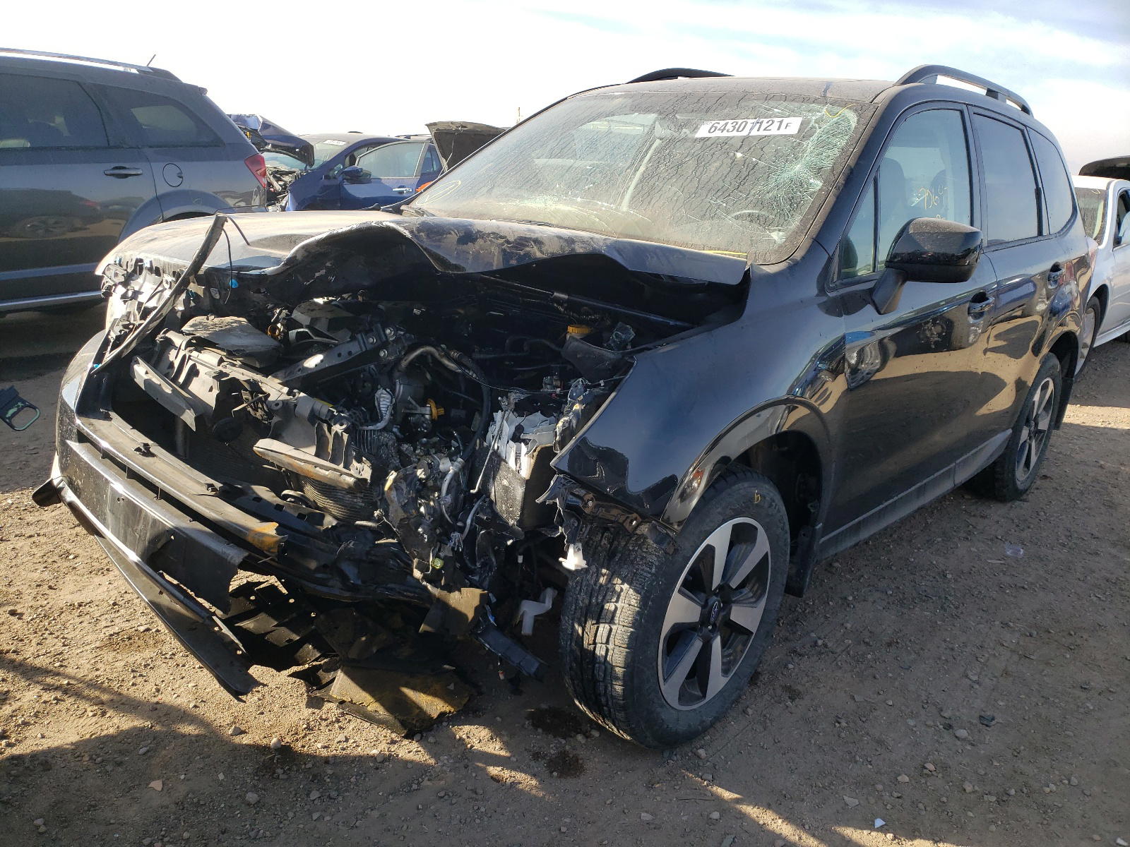 Photo 2 from auction – 2018 SUBARU FORESTER 2 with VIN JF2SJAEC6JH592314