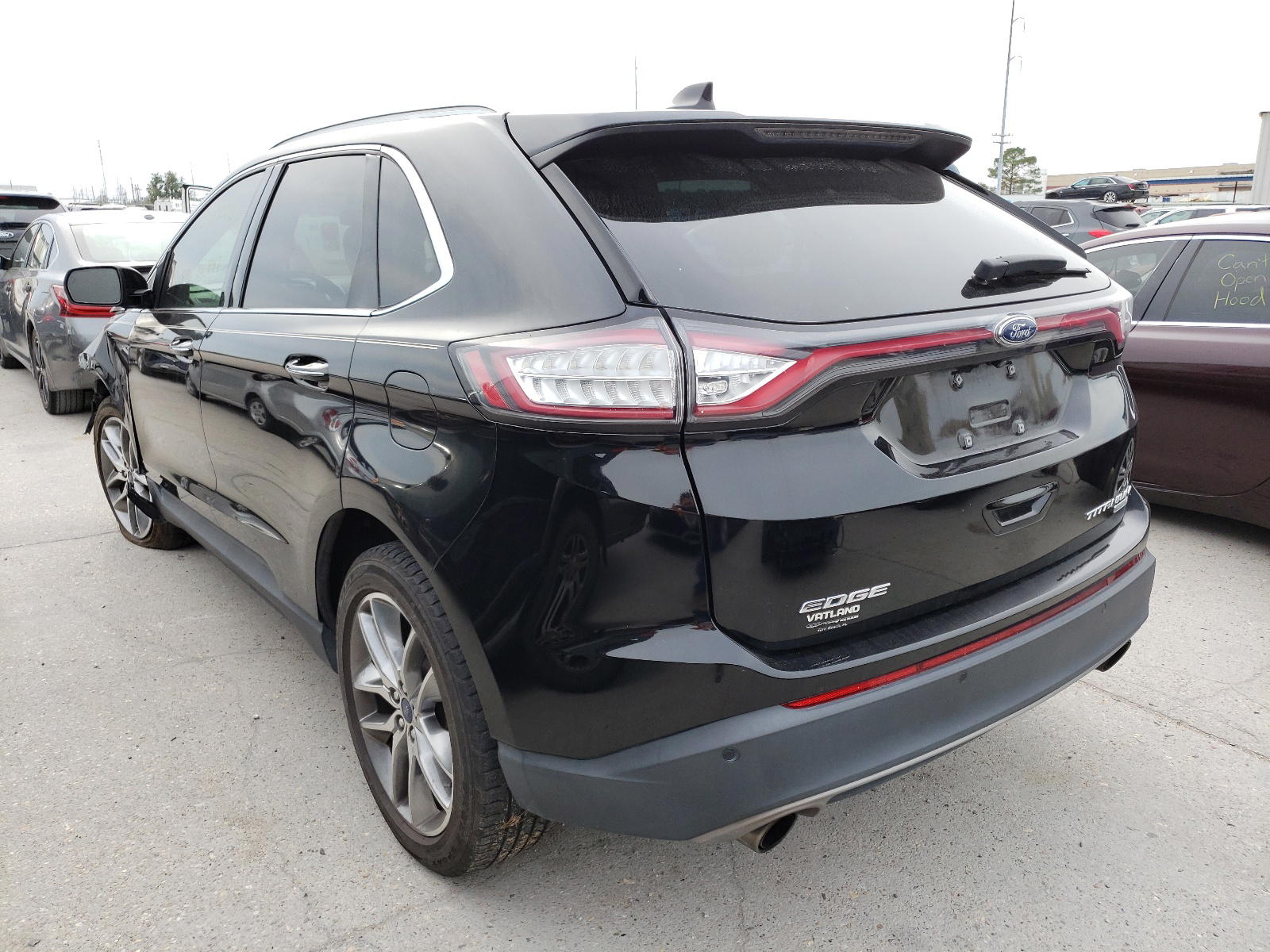Photo 3 from auction – 2016 FORD EDGE TITAN with VIN 2FMPK3K97GBB70947