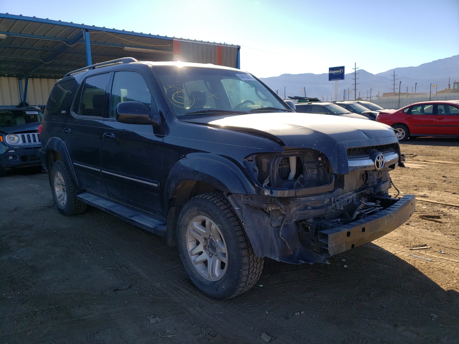 TOYOTA SEQUOIA SR 2006 with VIN 5TDBT44A26S273327 - Photo from auction
